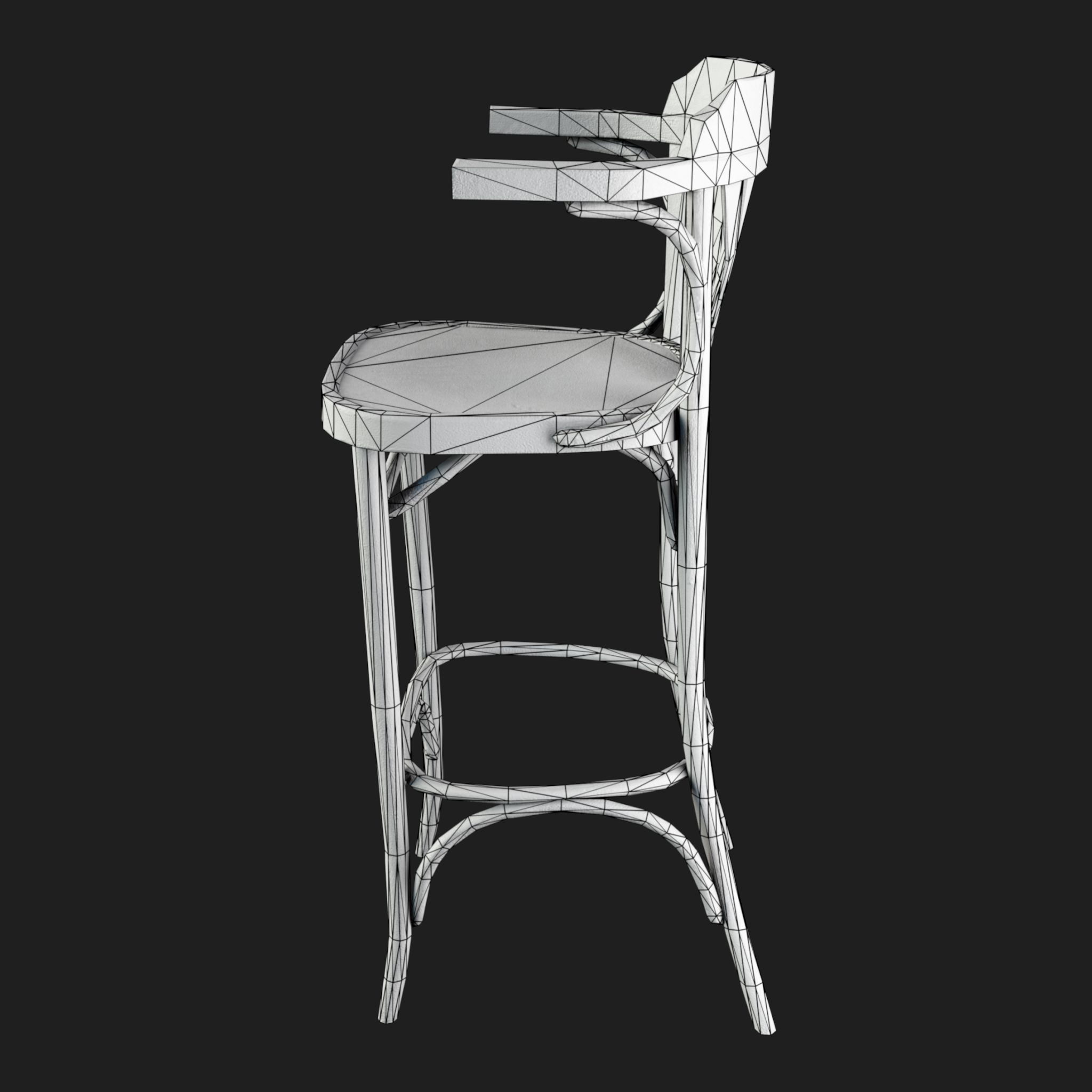 3D Furniture: Chair Bar