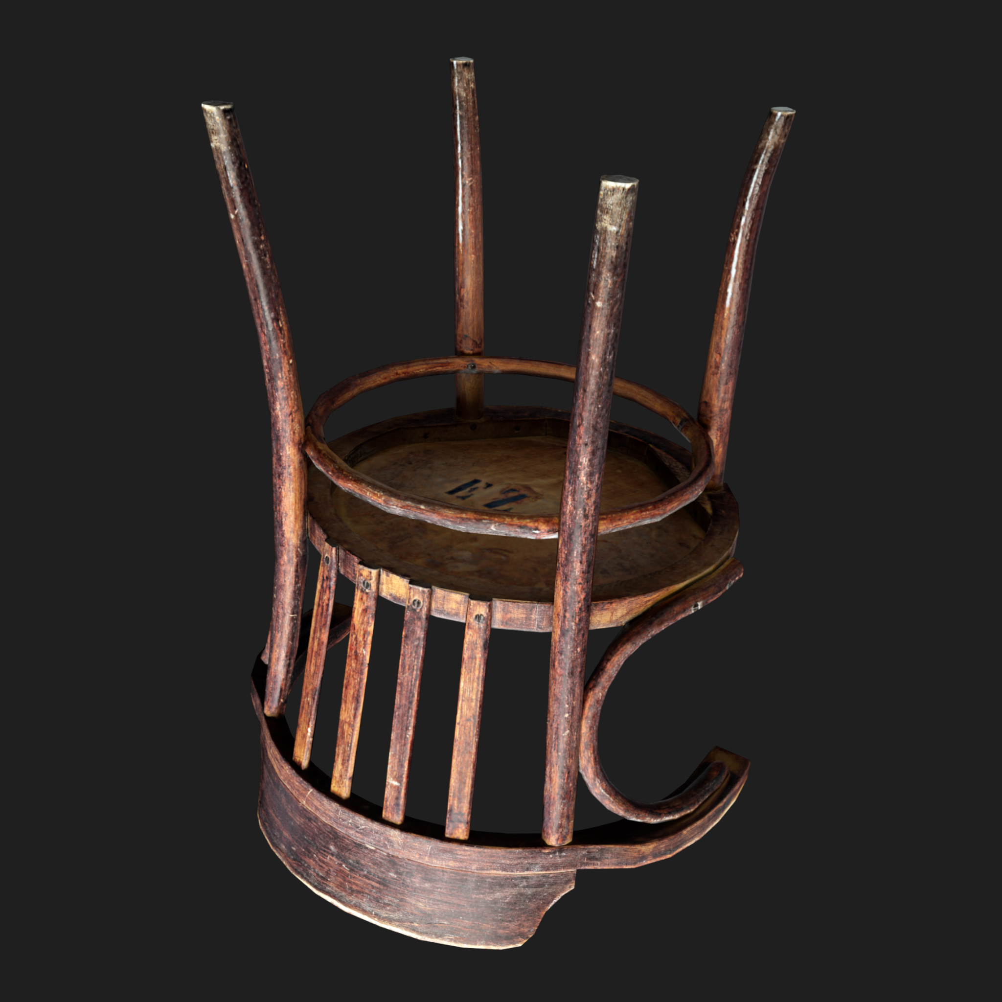 3D Furniture: Bar Chair
