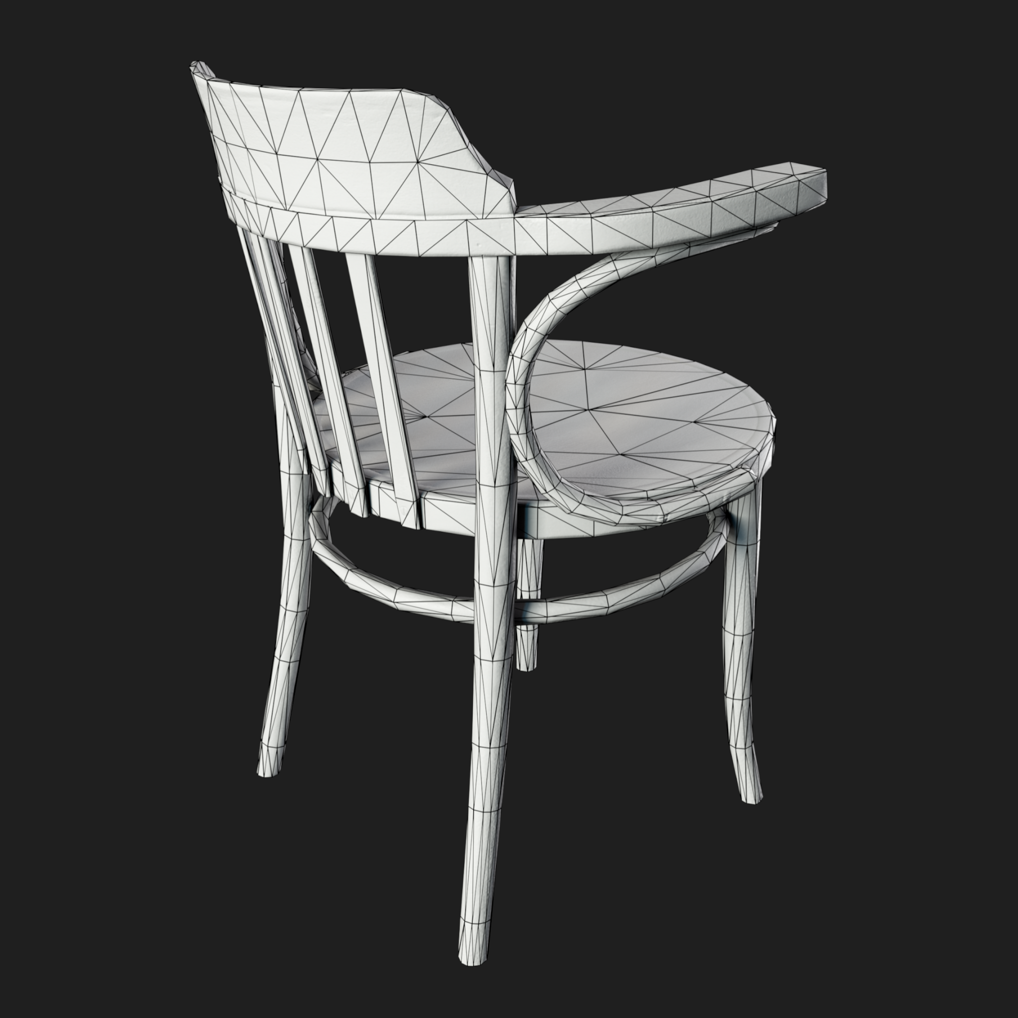 3D Furniture: Bar Chair