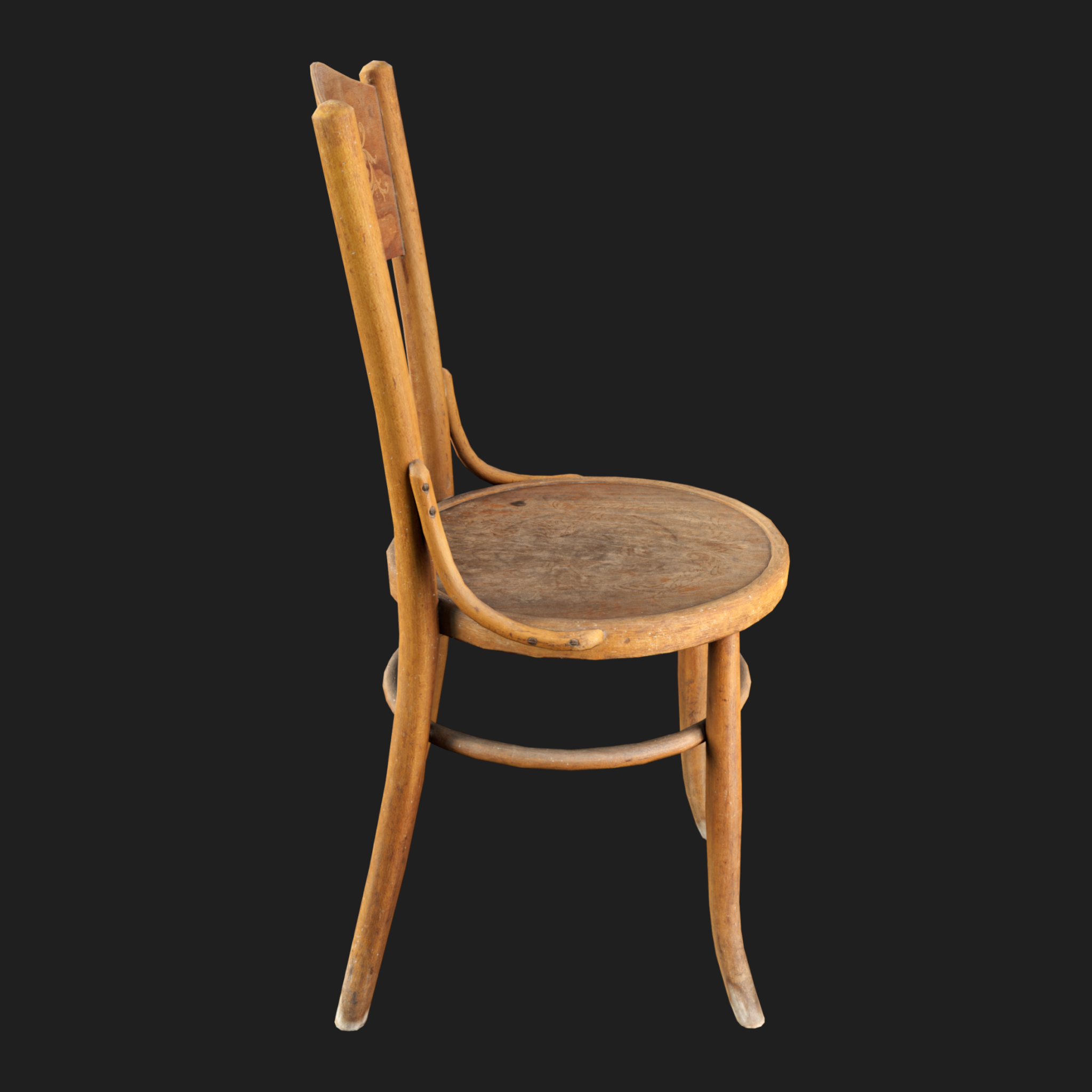 3D Furniture: Wooden Chair