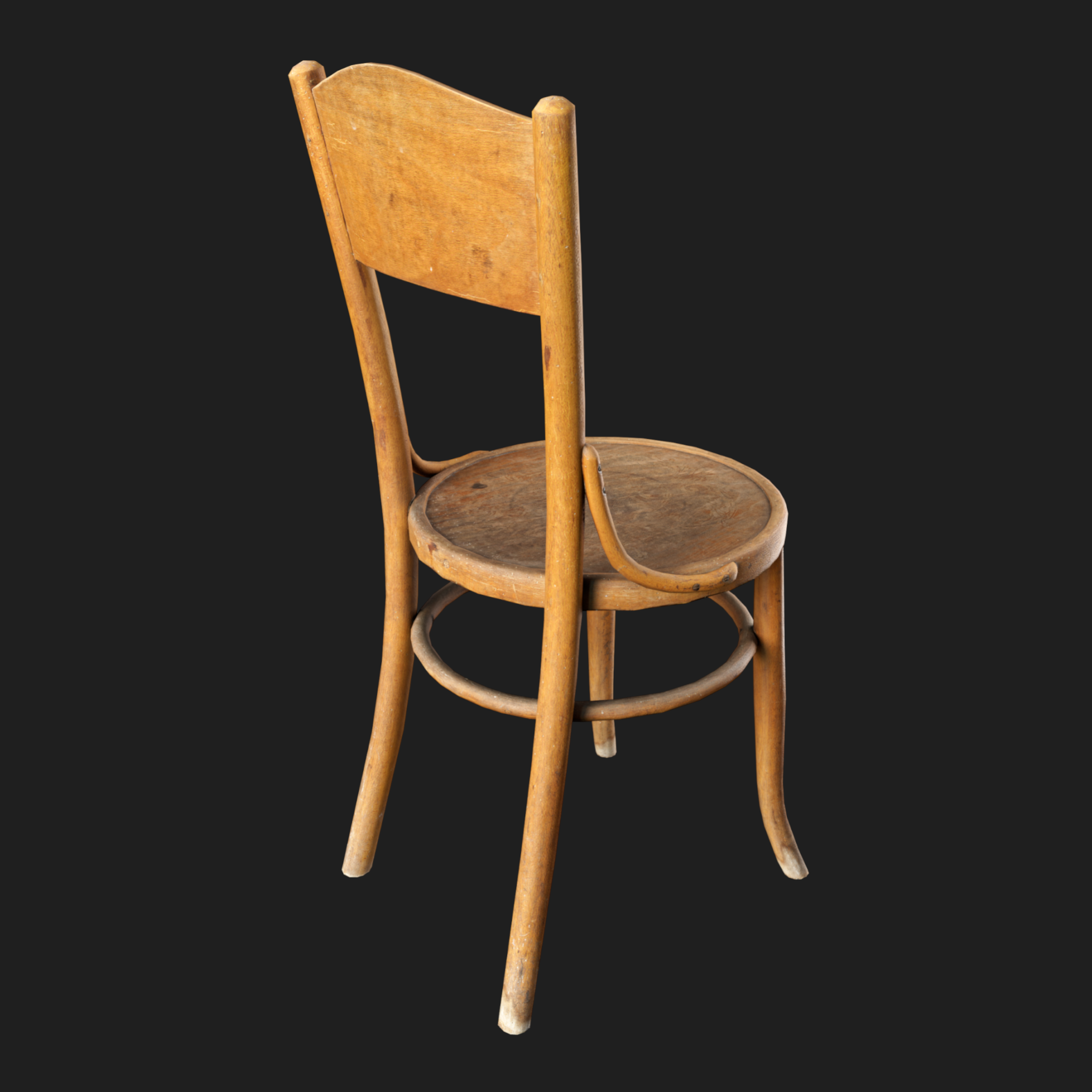 3D Furniture: Wooden Chair