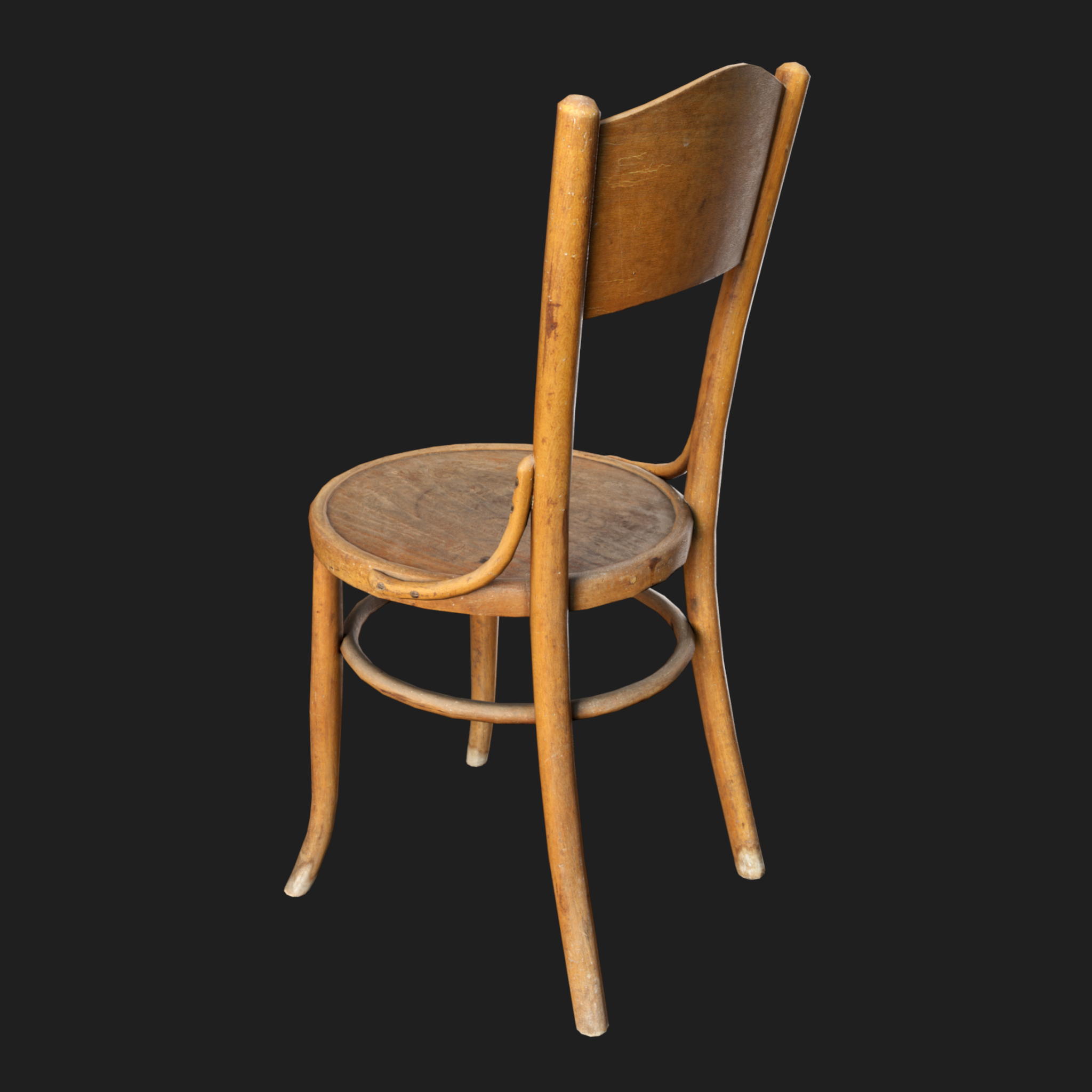 3D Furniture: Wooden Chair