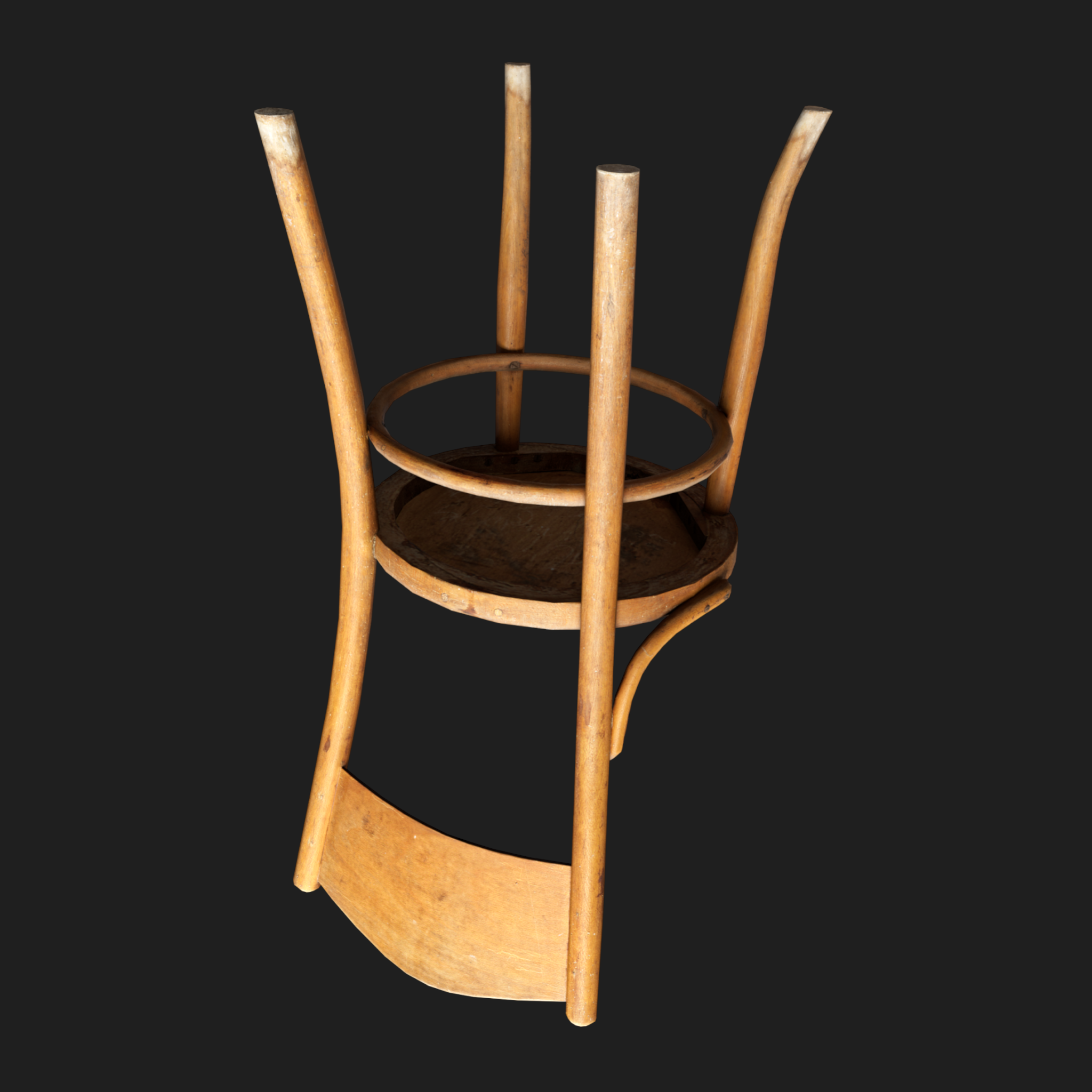 3D Furniture: Wooden Chair