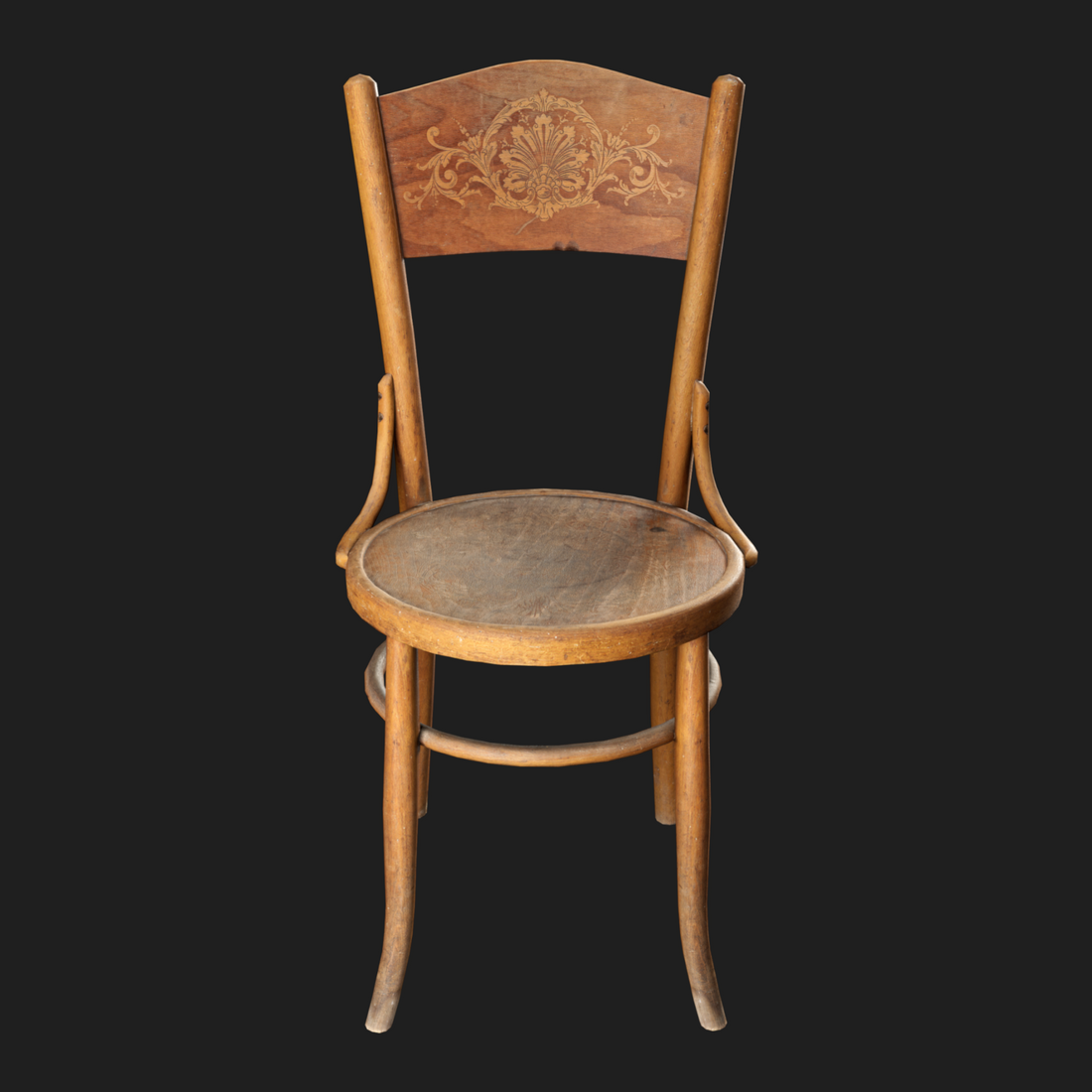 3D Furniture: Wooden Chair