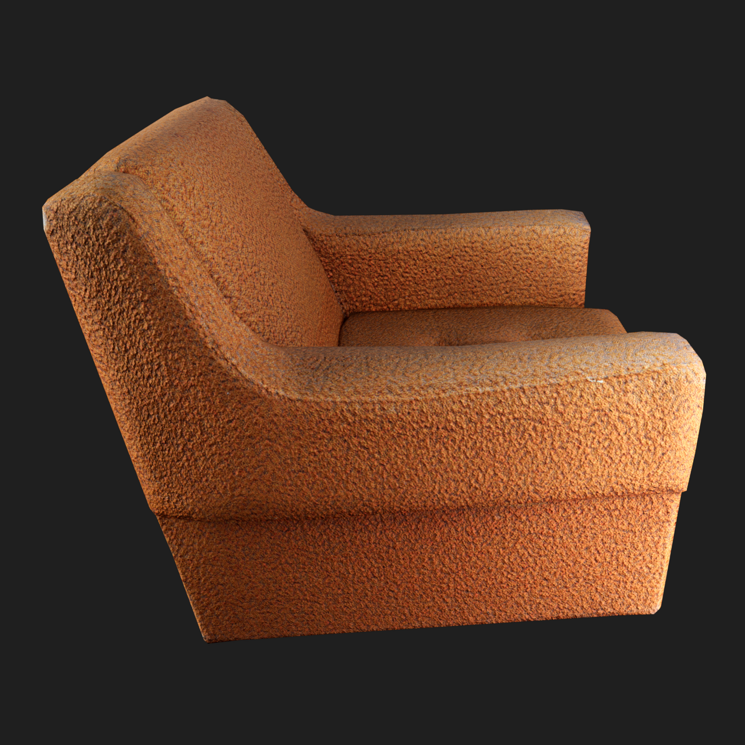 3D Furniture: Fabric Armchair