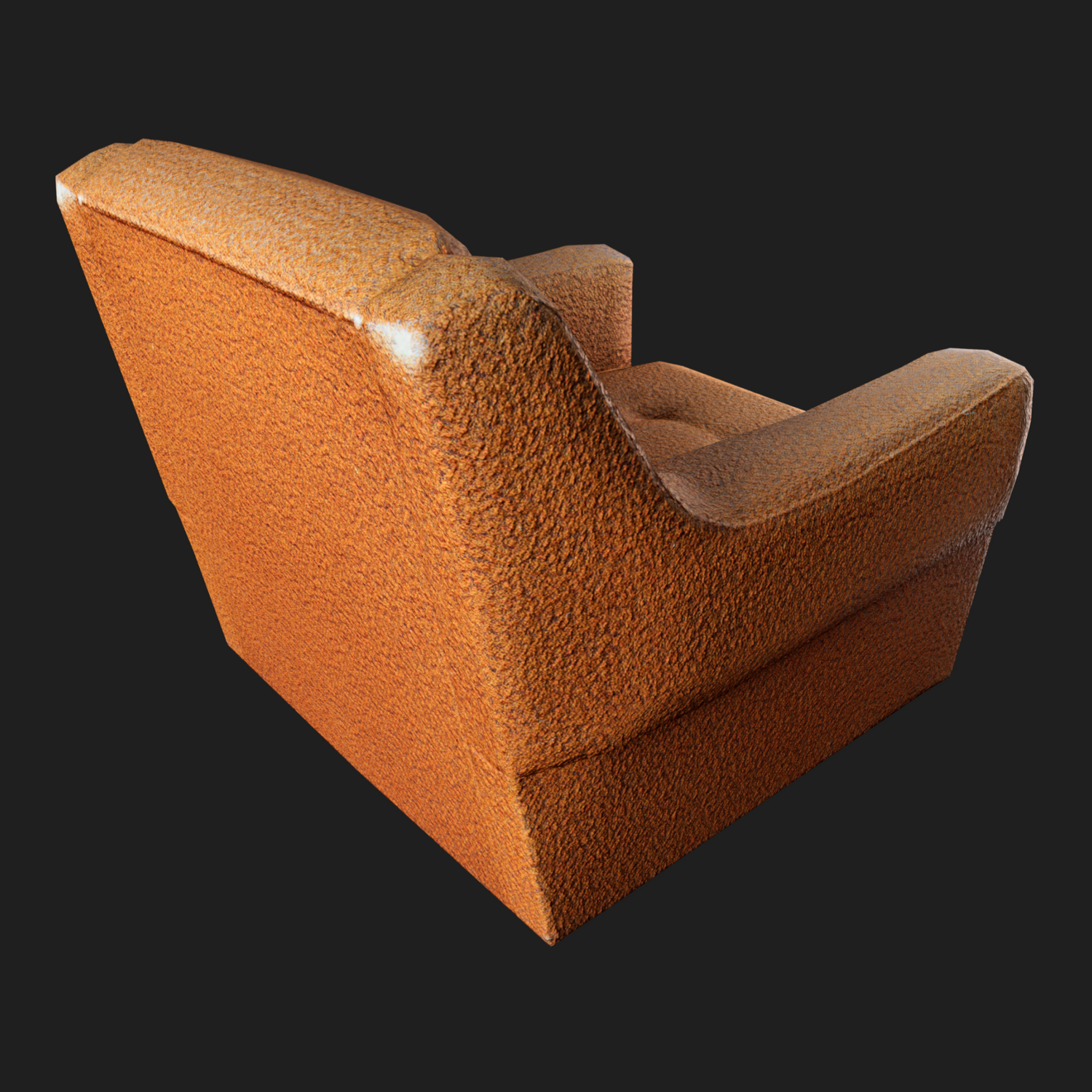 3D Furniture: Fabric Armchair