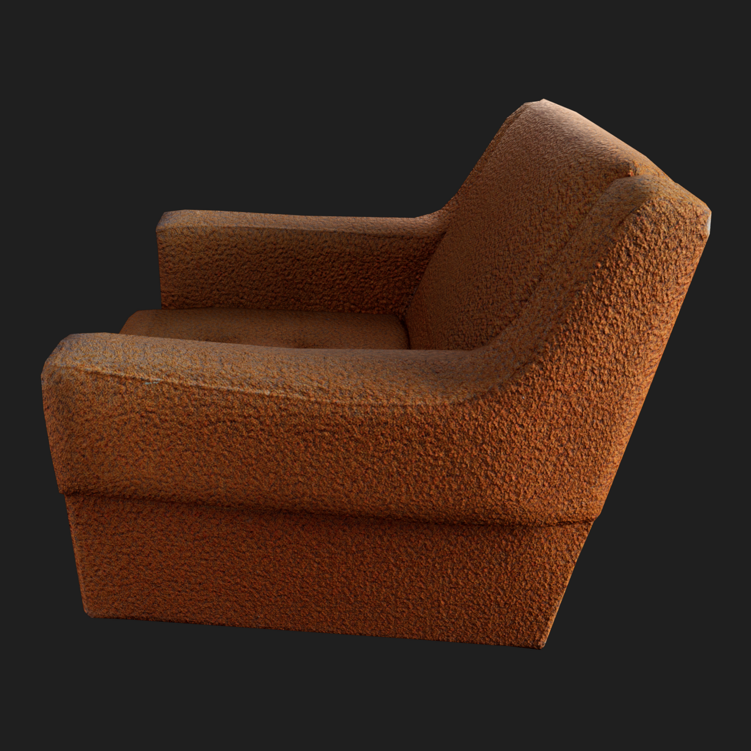 3D Furniture: Fabric Armchair