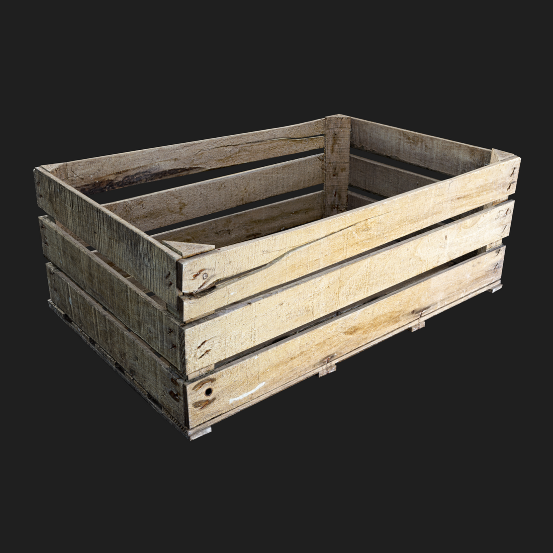 3D model of Wooden Box crafted through Photogrammetry Scan