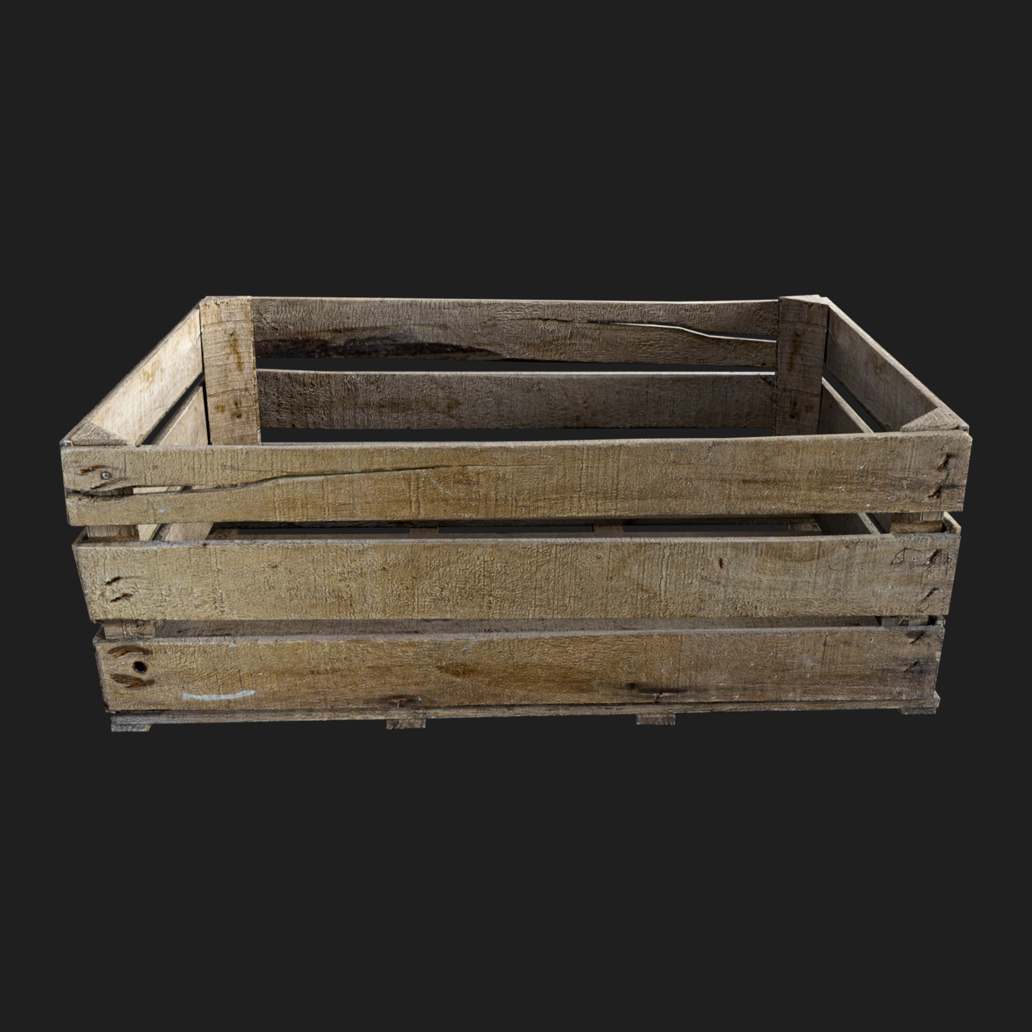 3D Wooden Box