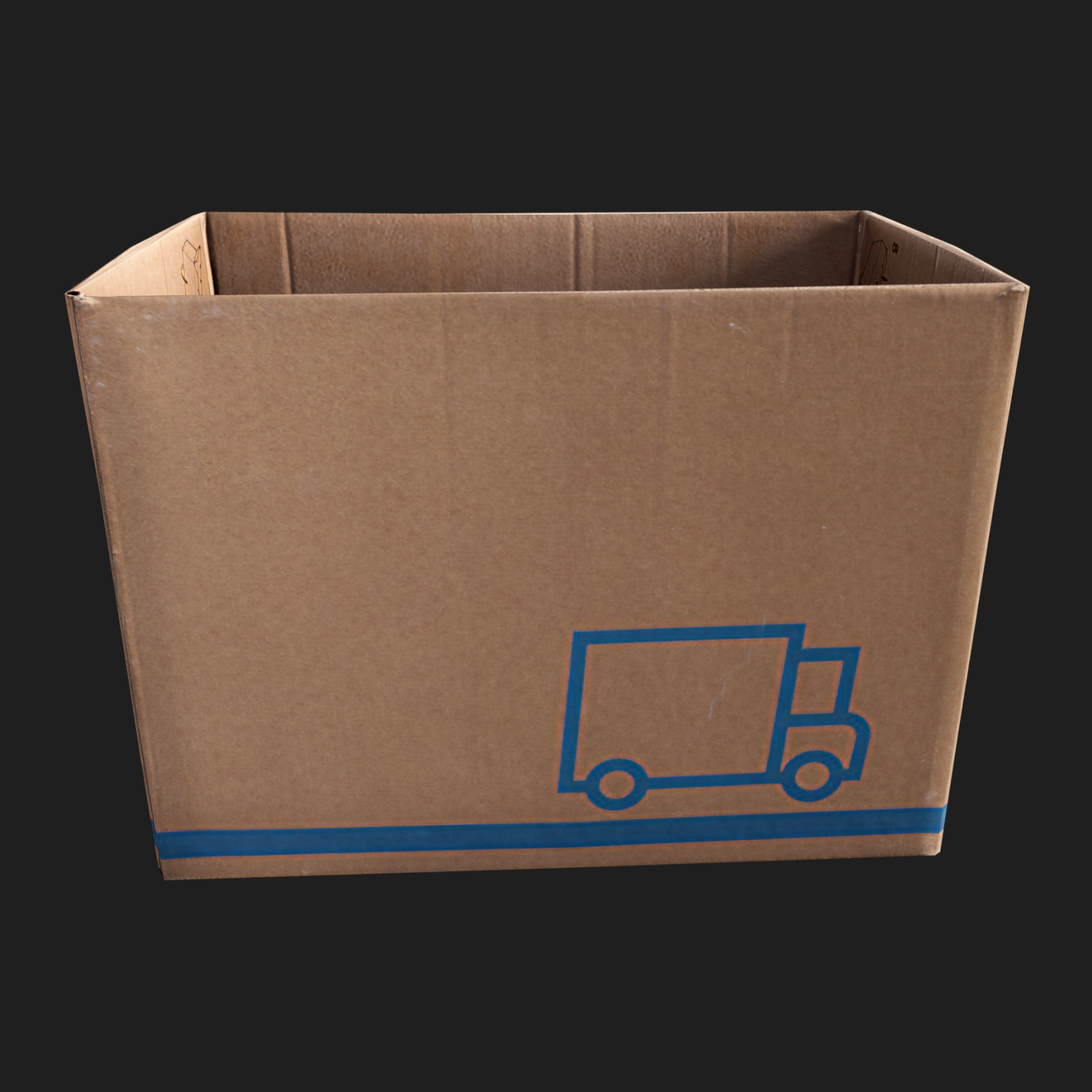 3D Cardboard Box IKEA