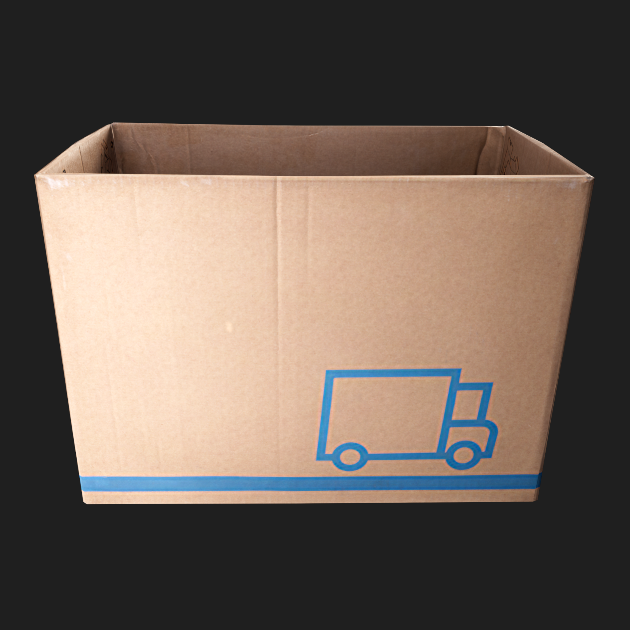 3D Cardboard Box IKEA