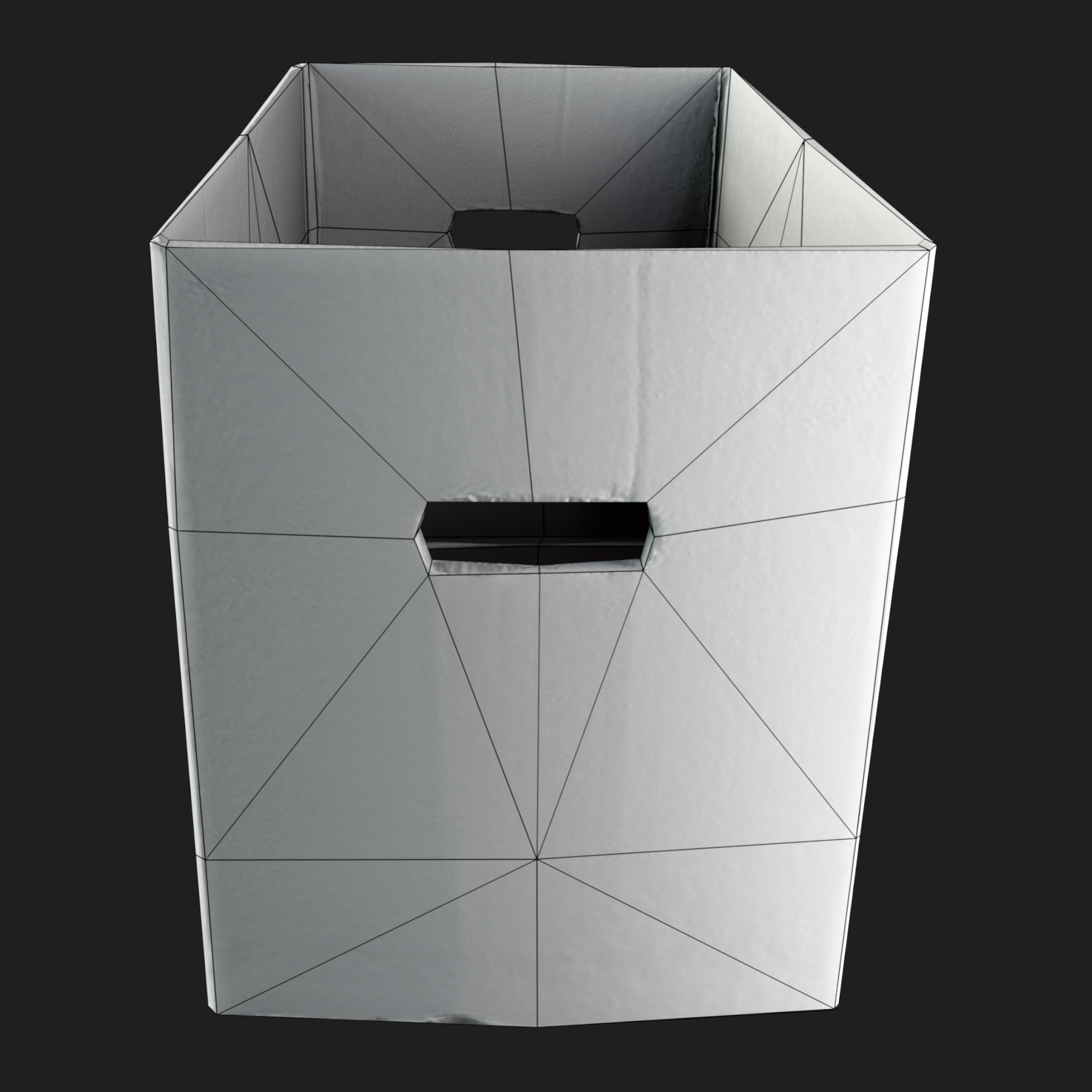 3D Cardboard Box IKEA