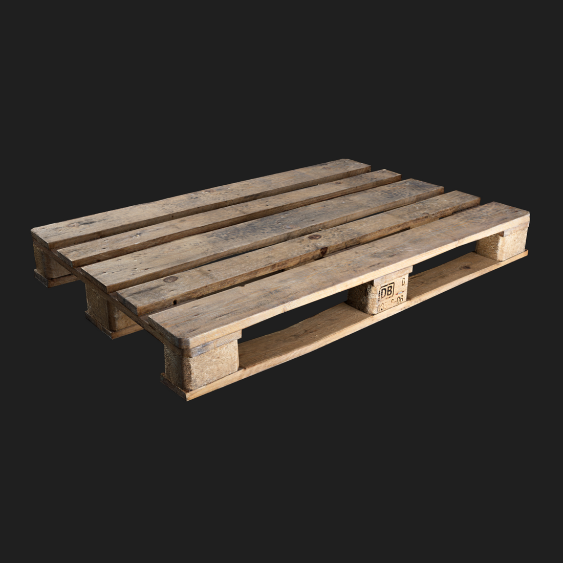 3D Model of Euro Pallet