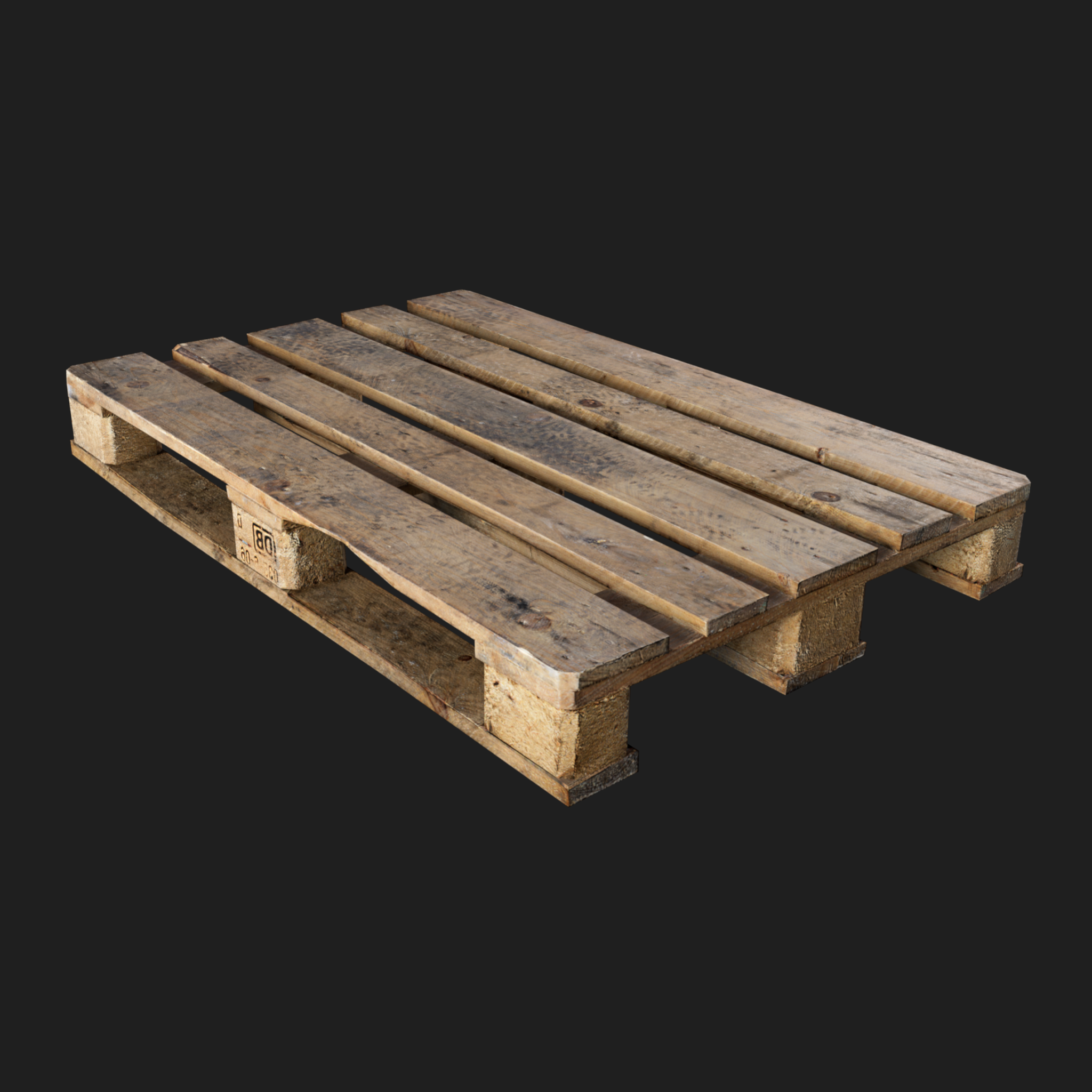 3D Euro Pallet