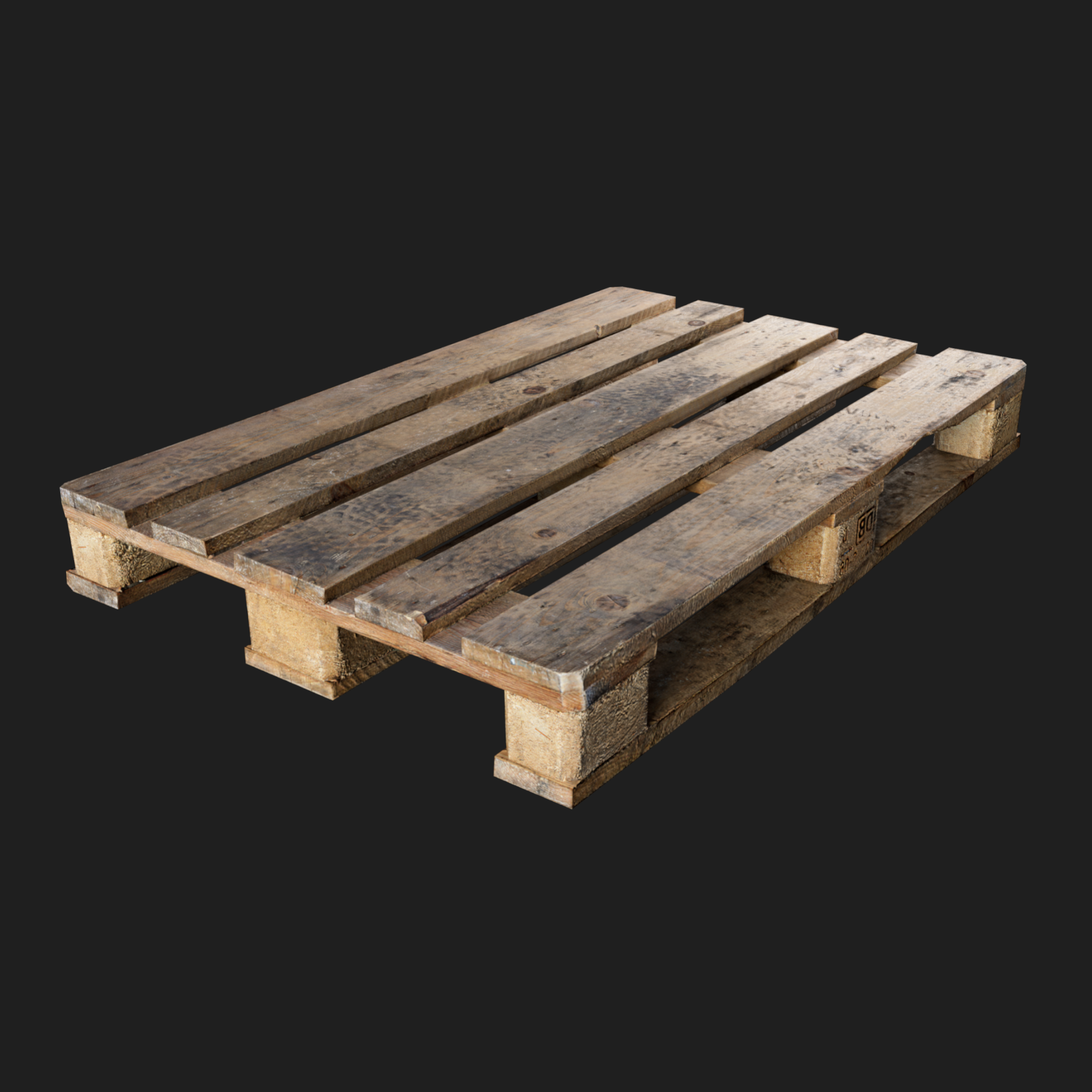 3D Euro Pallet