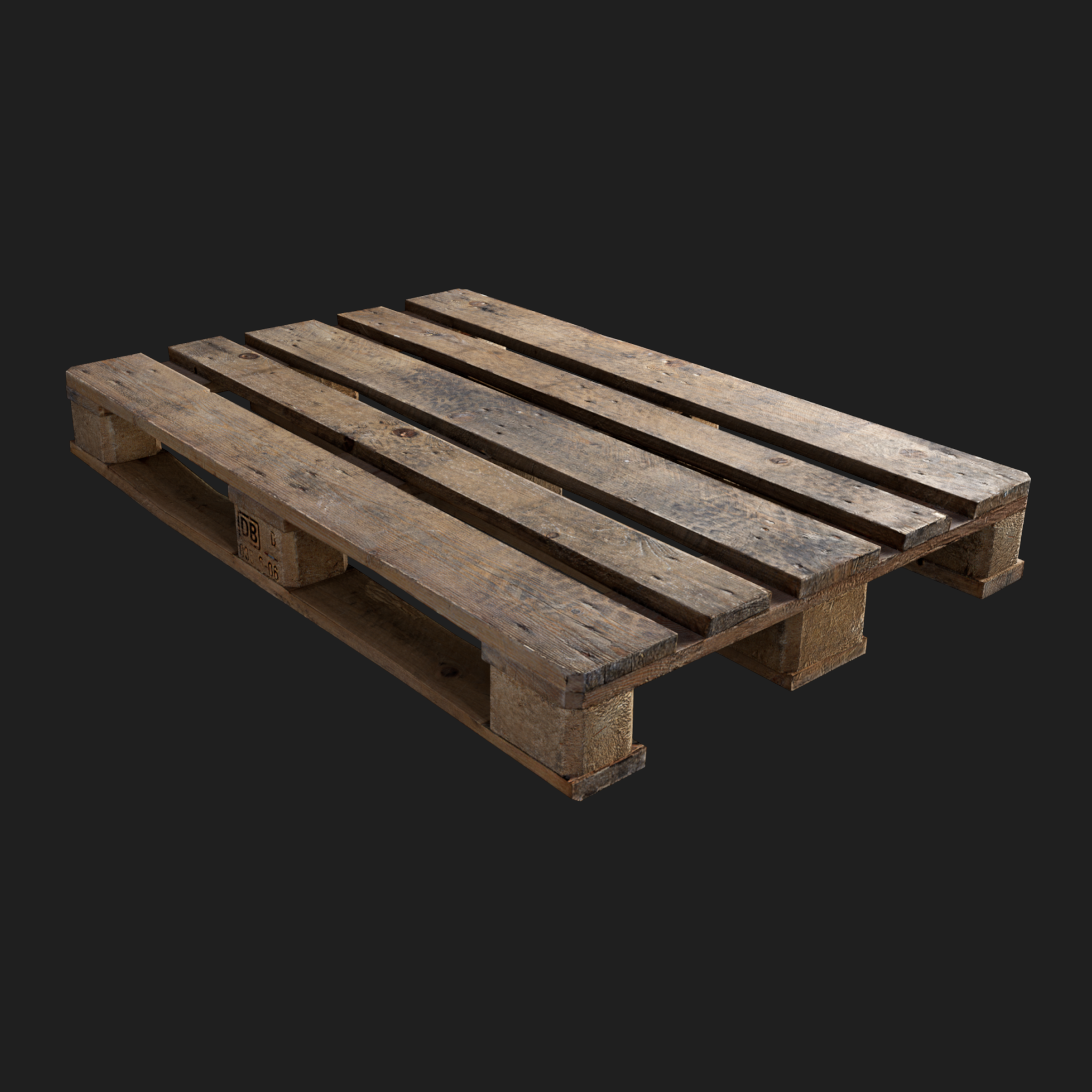 3D Euro Pallet