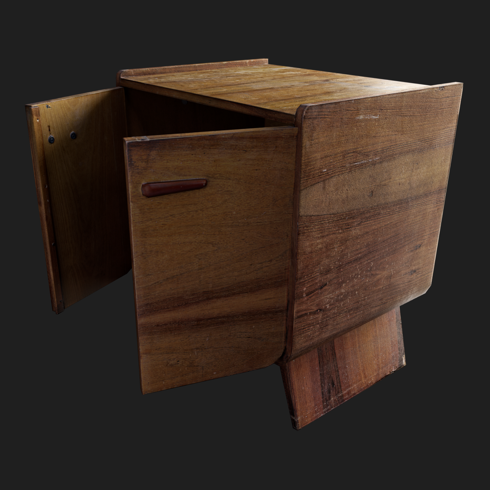 3d Furniture: Cabinet Open