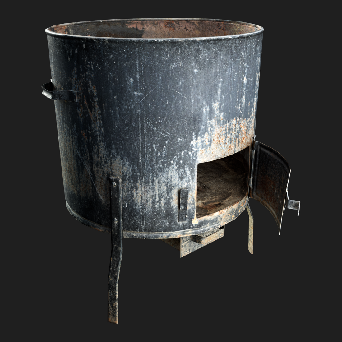 3D Model of Rusty Oven