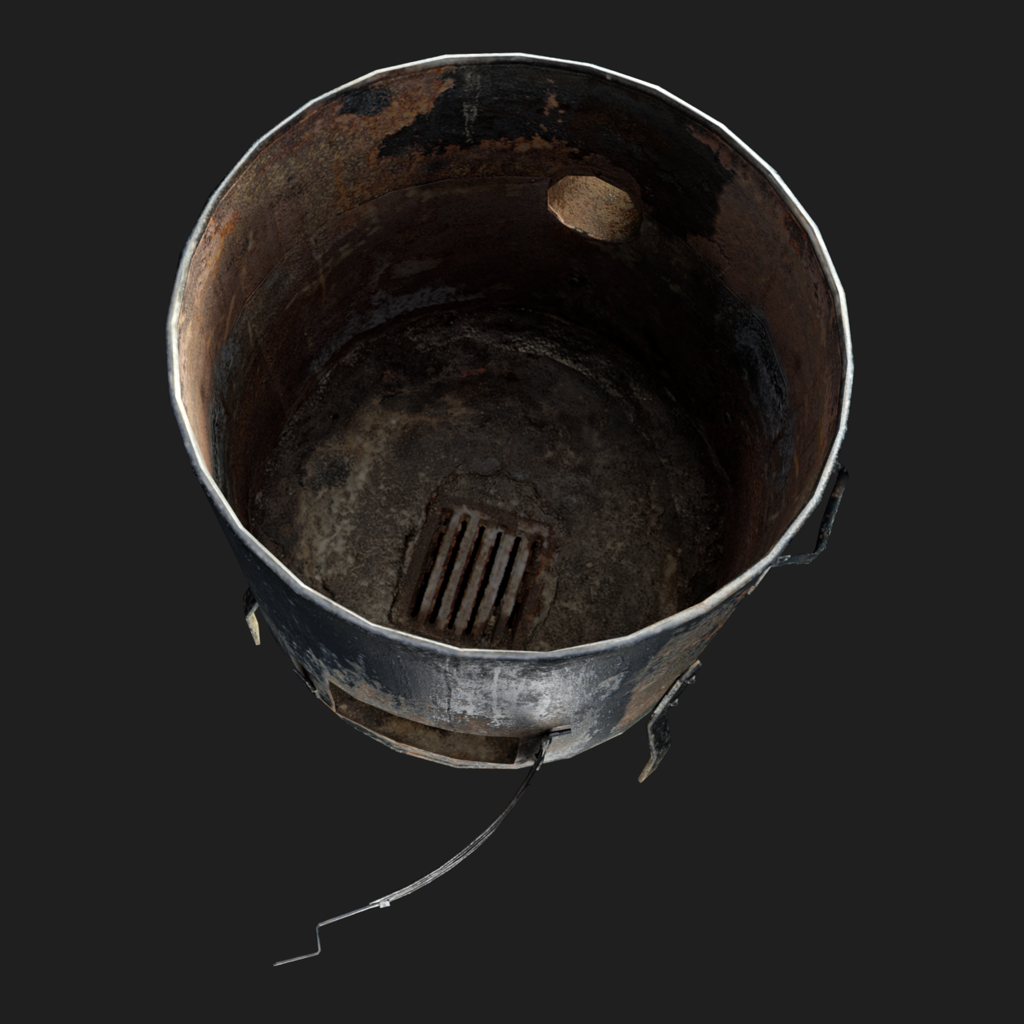 3D Rusty Oven