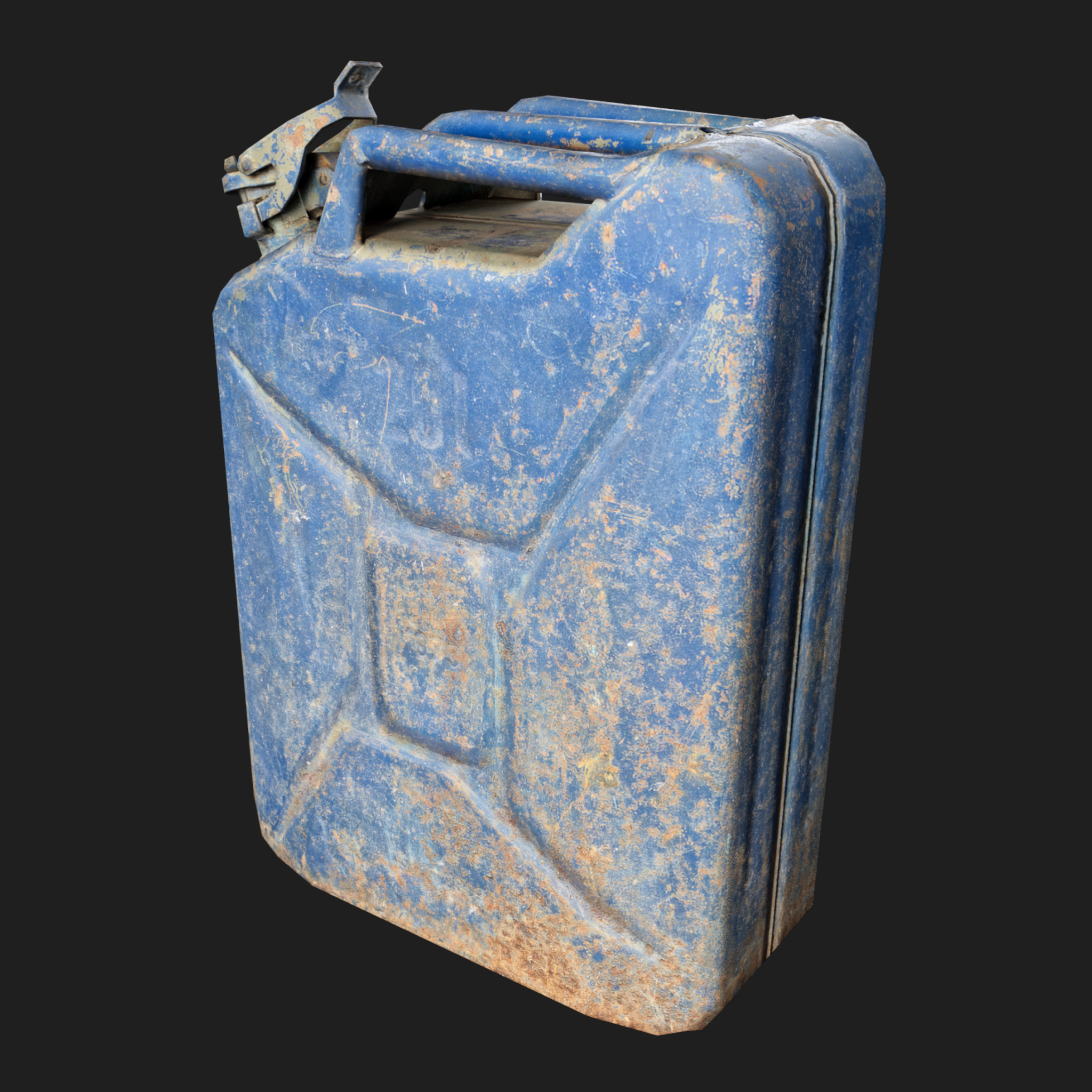 3D Canister Fuel Blue