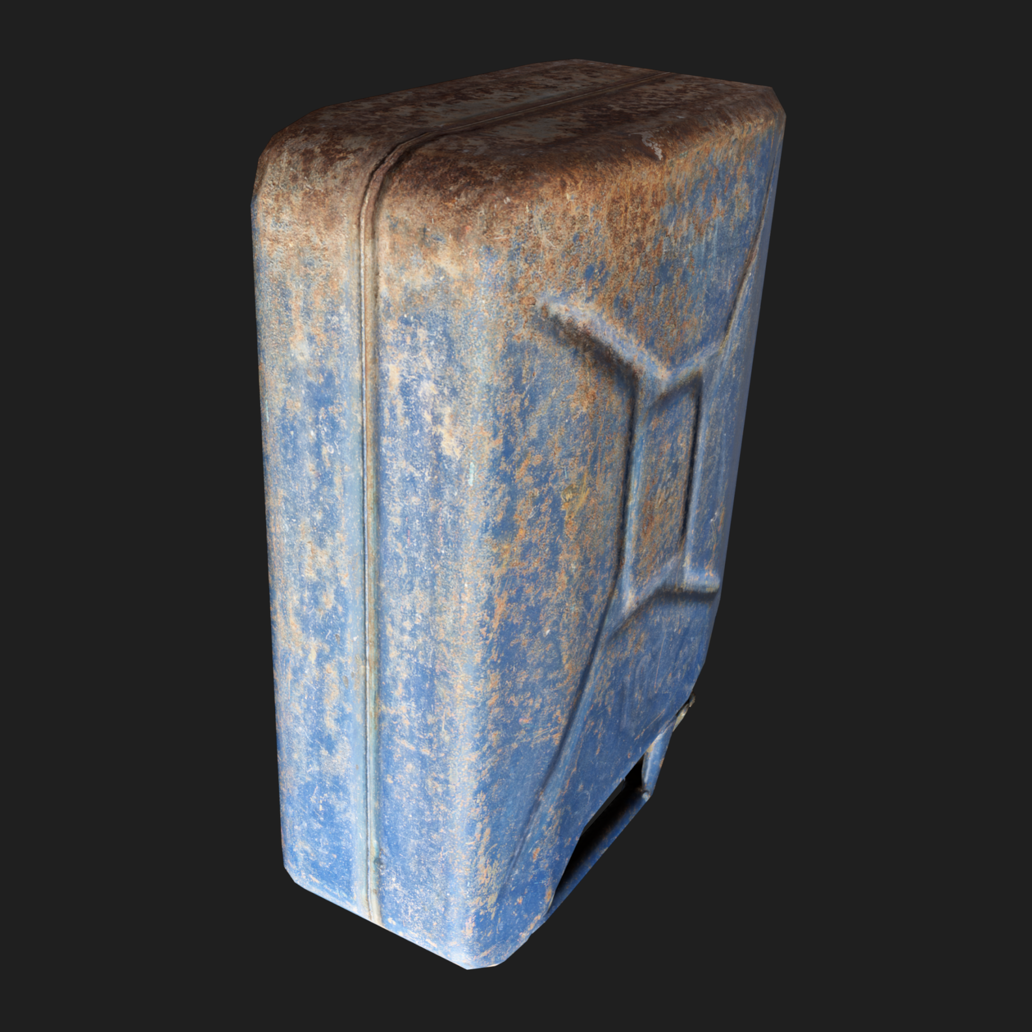 3D Canister Fuel Blue