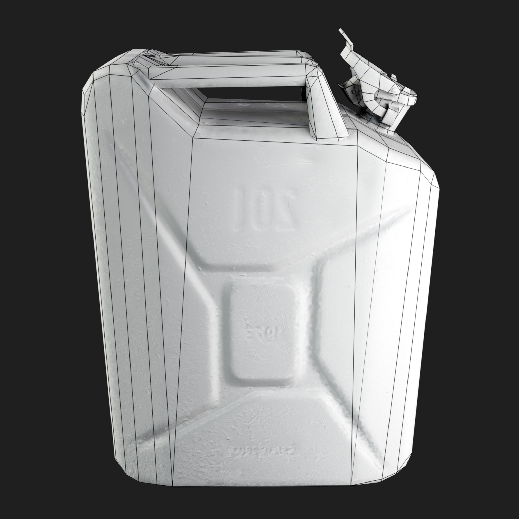 3D Canister Fuel Blue