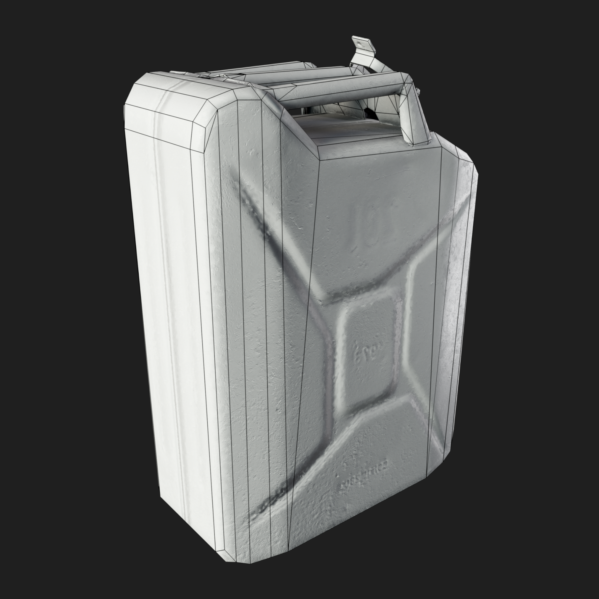 3D Canister Fuel Blue