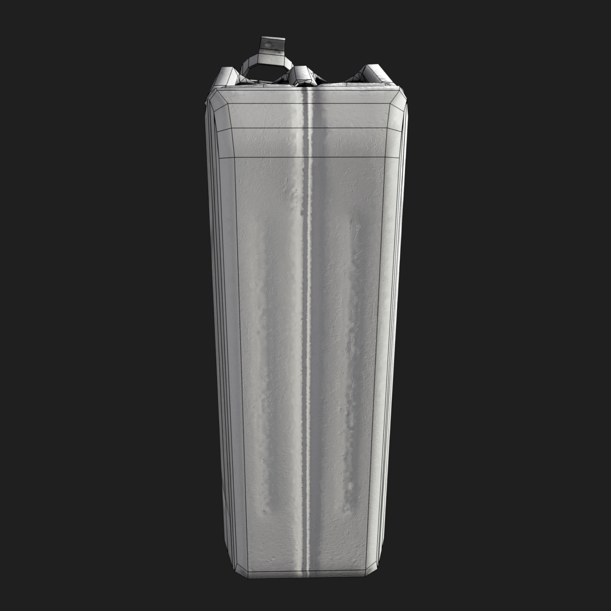 3D Canister Fuel Blue