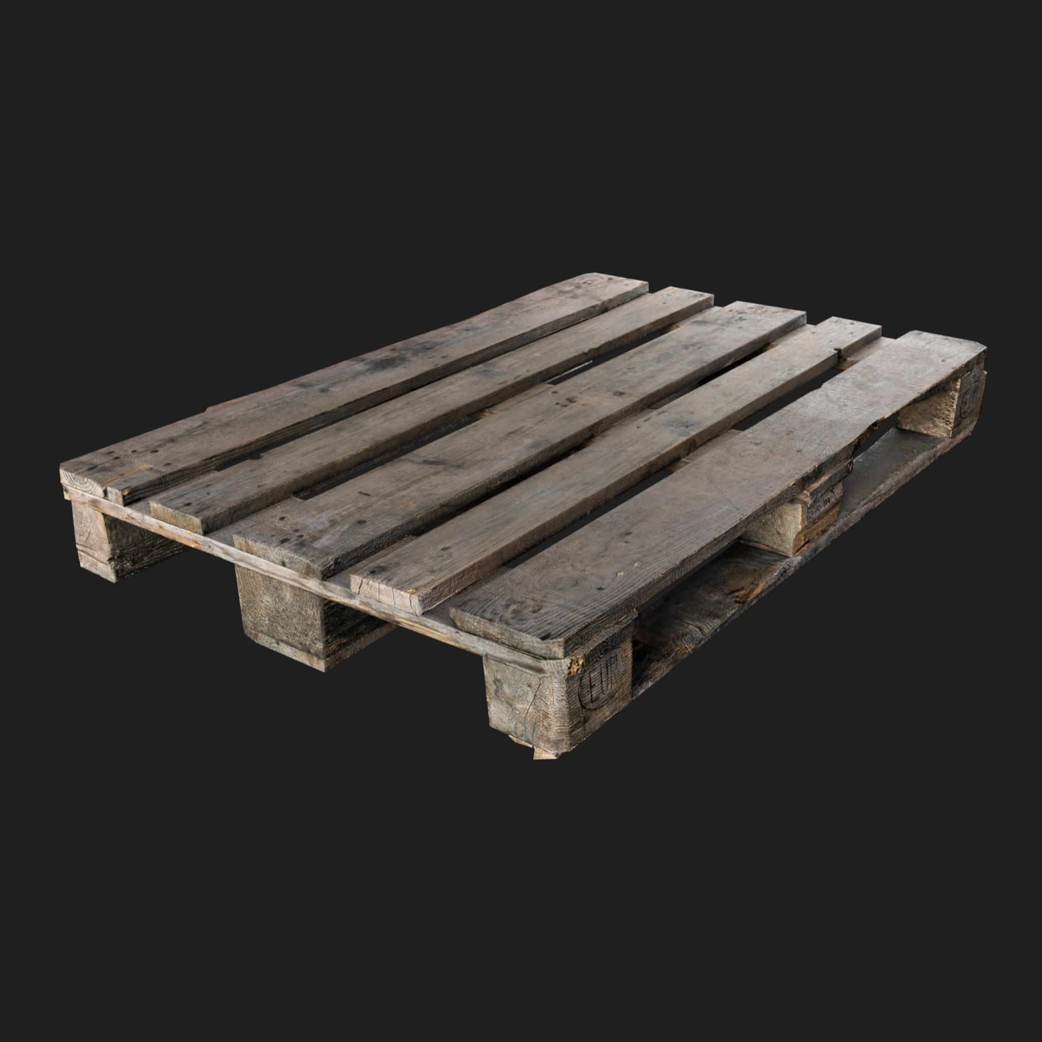 3D Palette Wooden