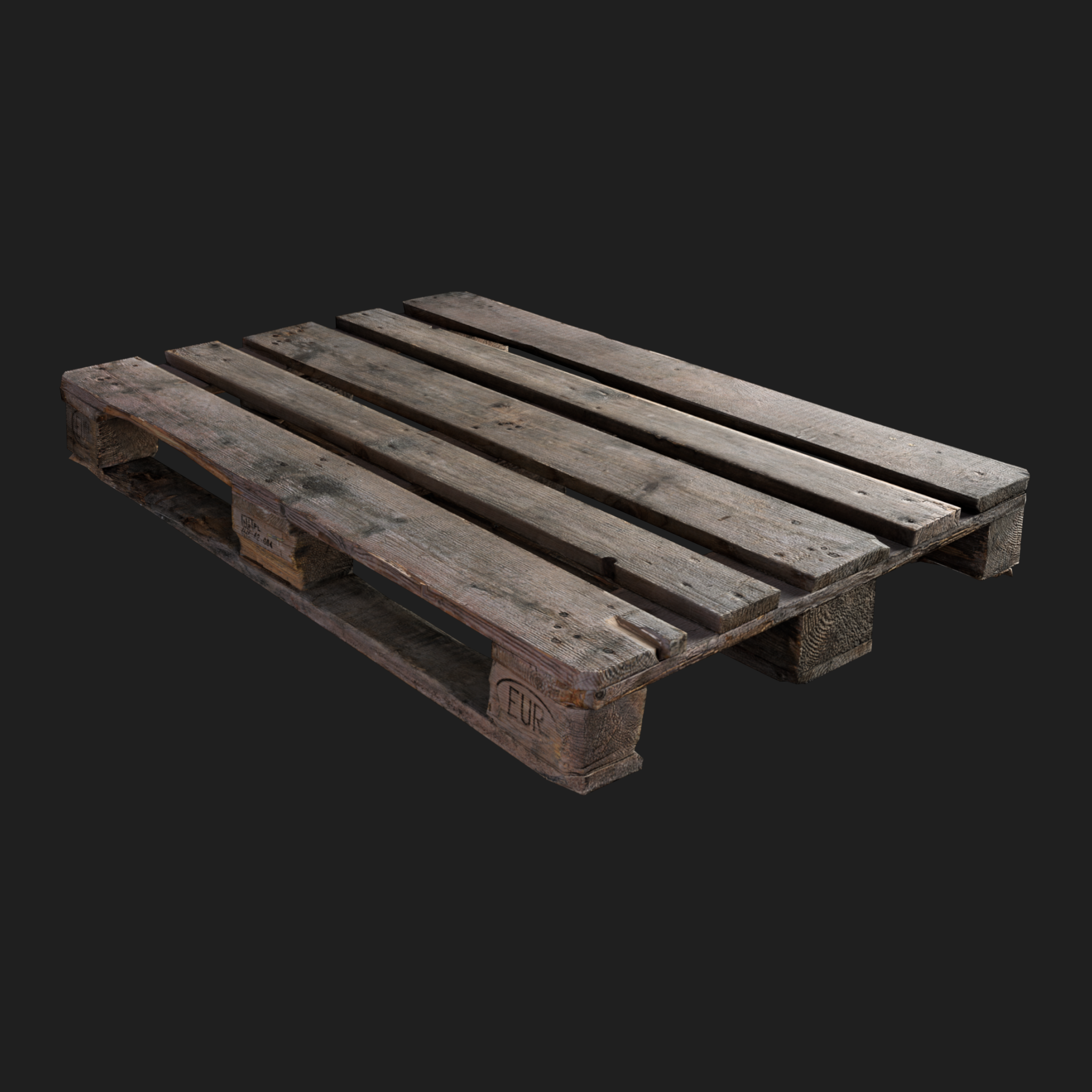 3D Palette Wooden