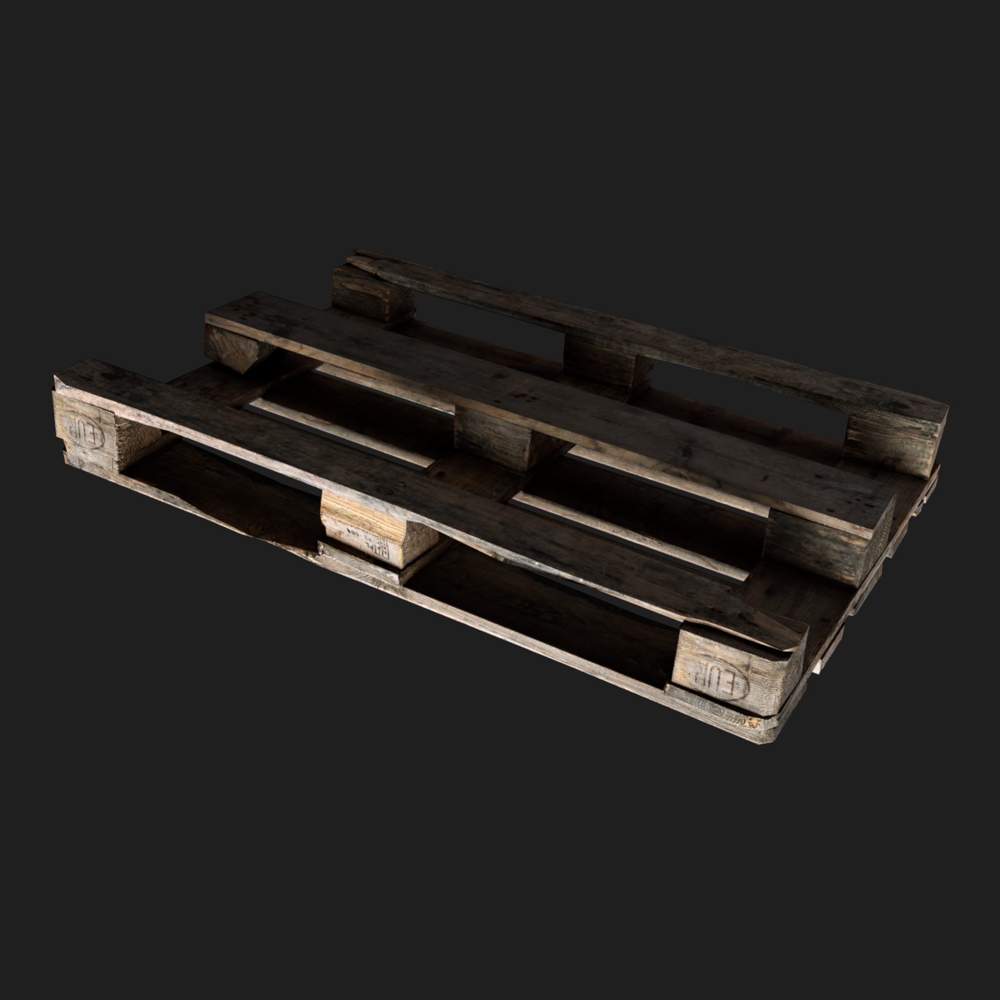 3D Palette Wooden