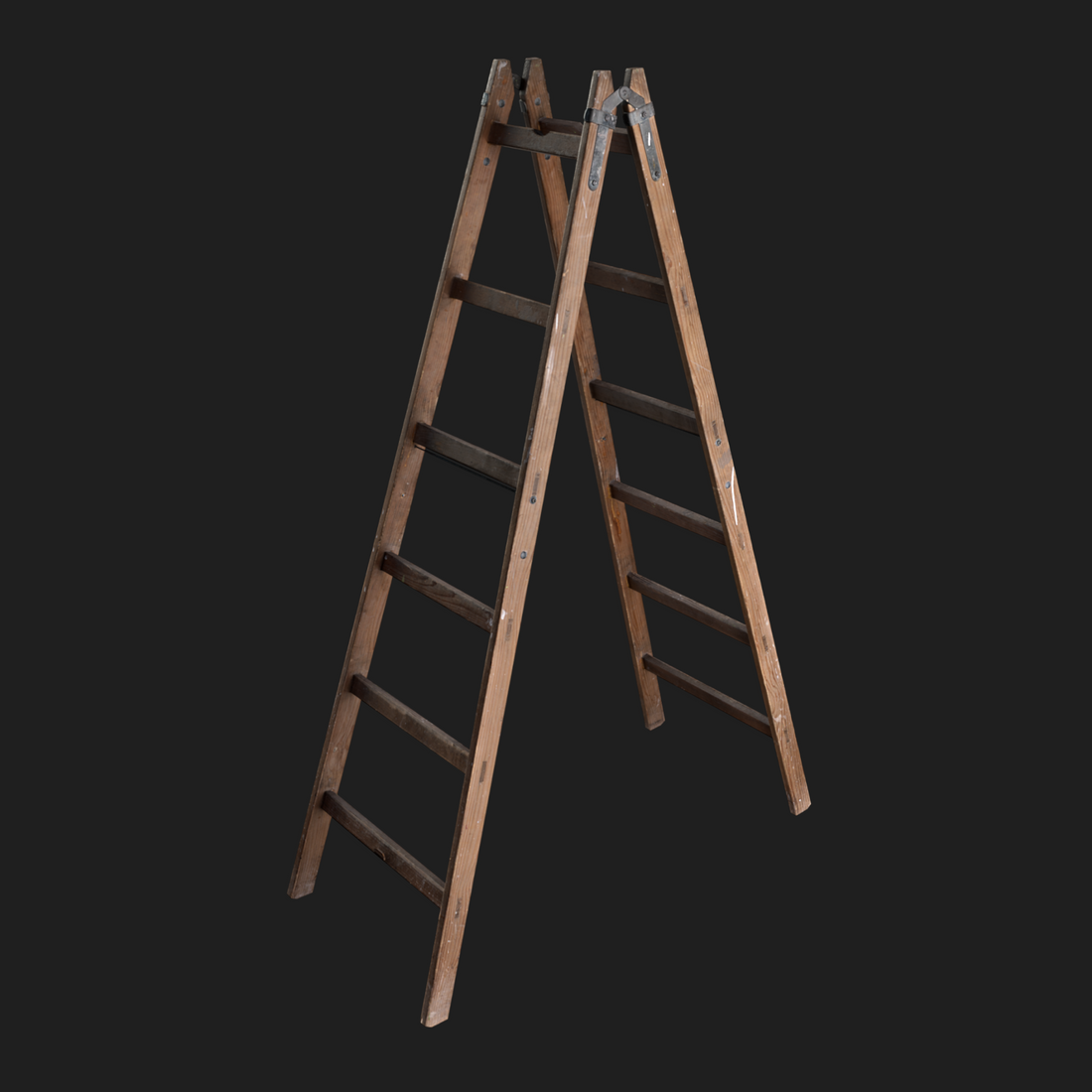3D Model of Ladder Wood