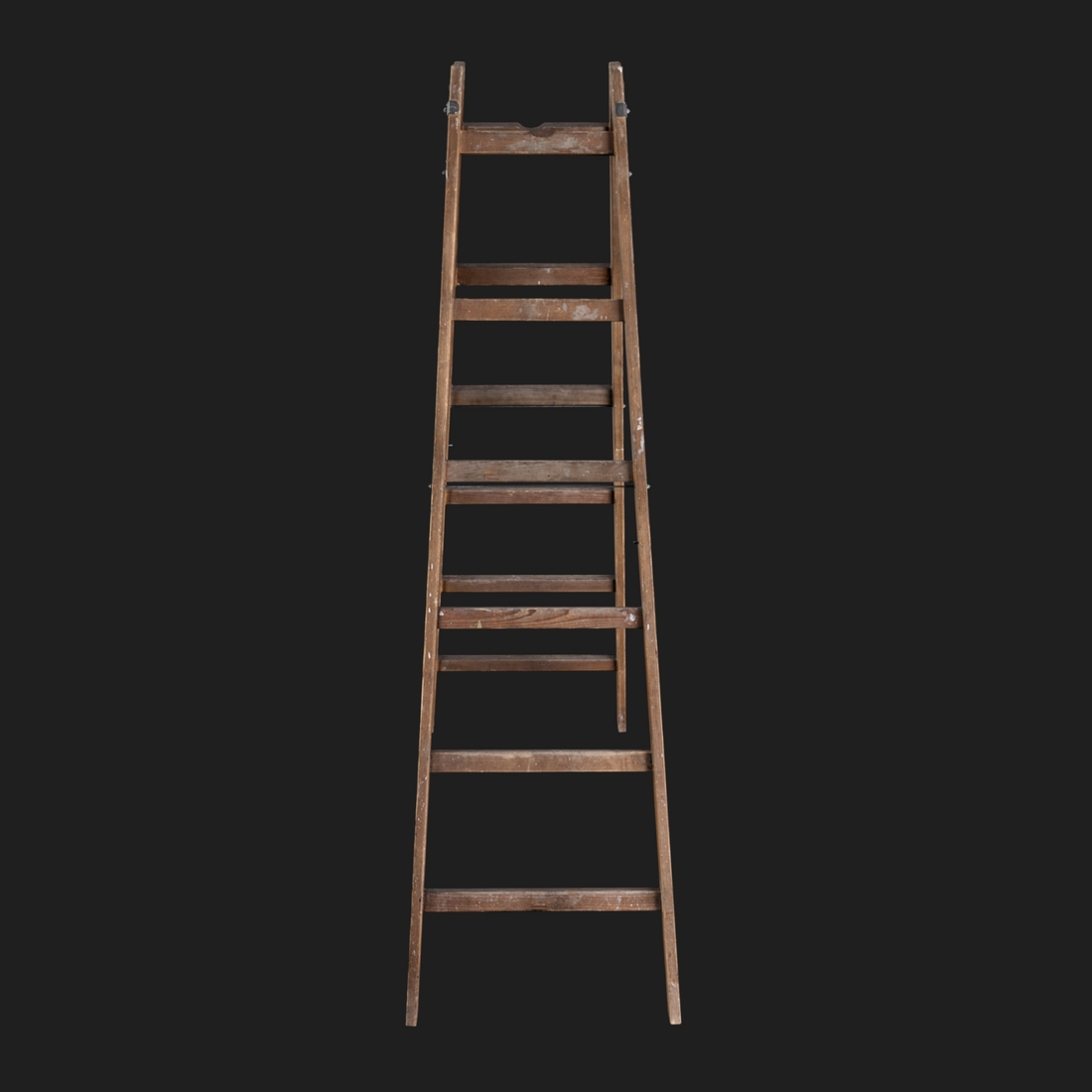 3D Wooden Ladder