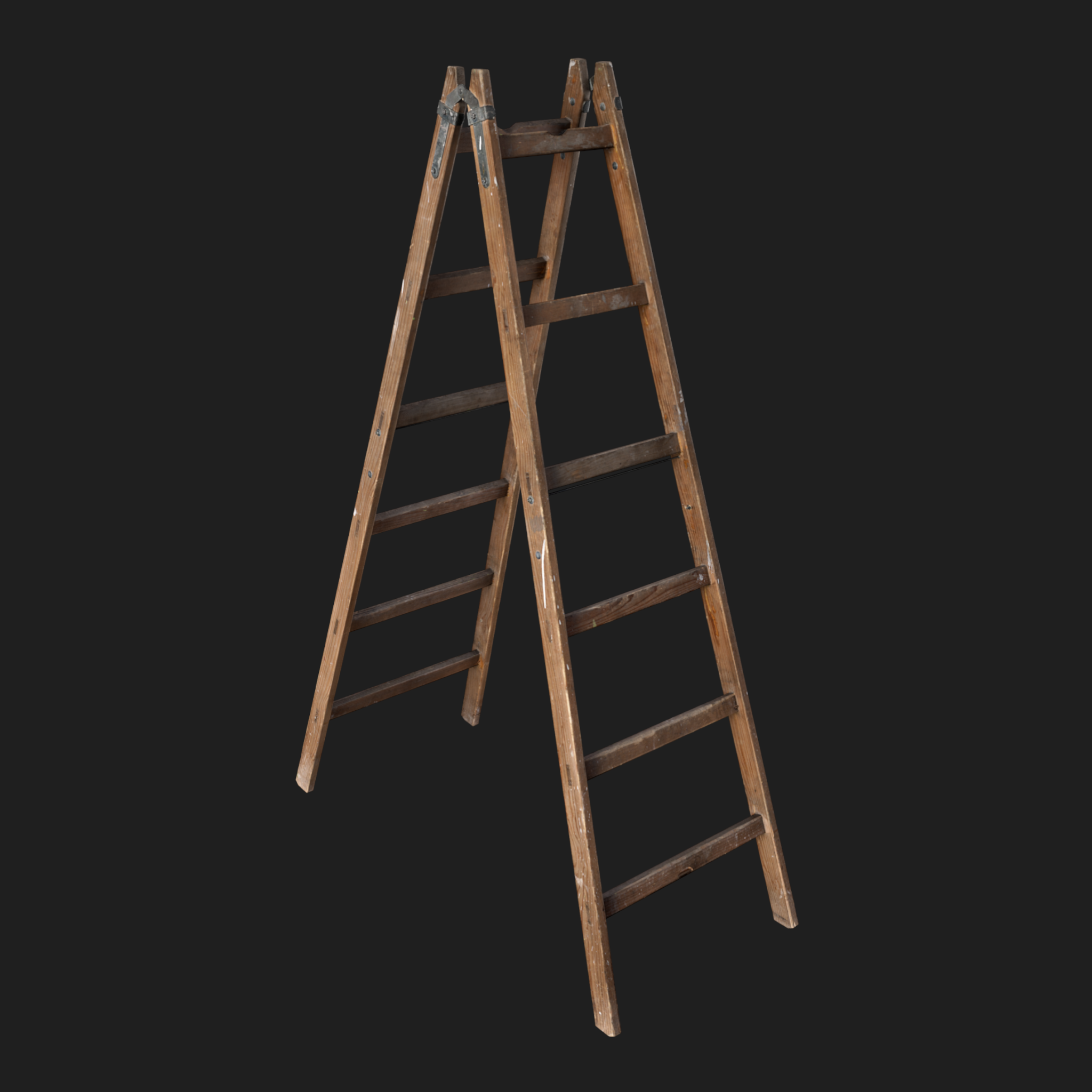 3D Ladder Wood