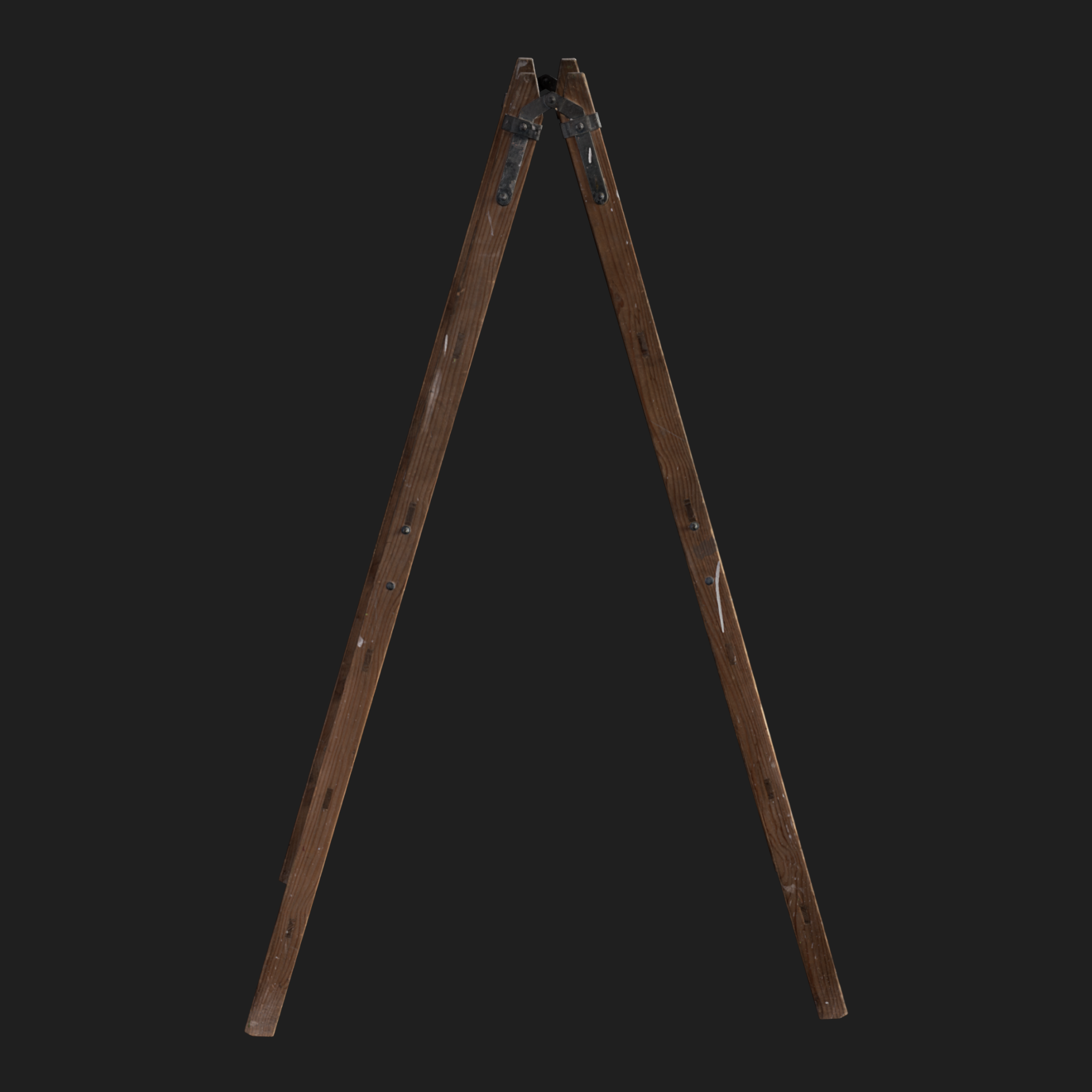 3D Ladder Wood