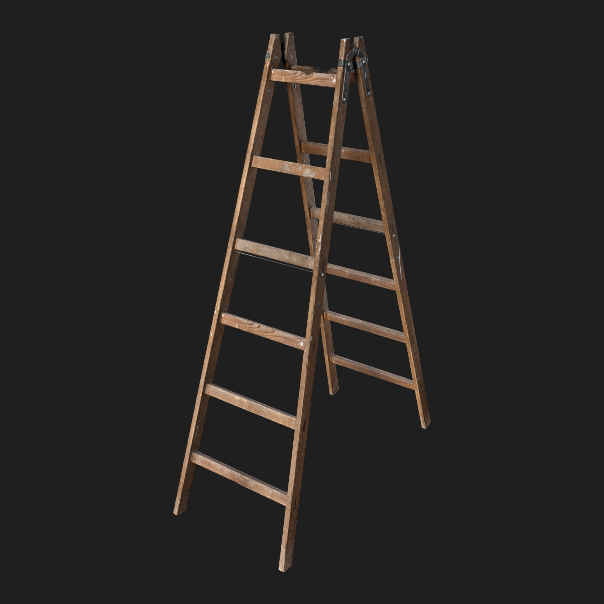 3D Ladder Wood
