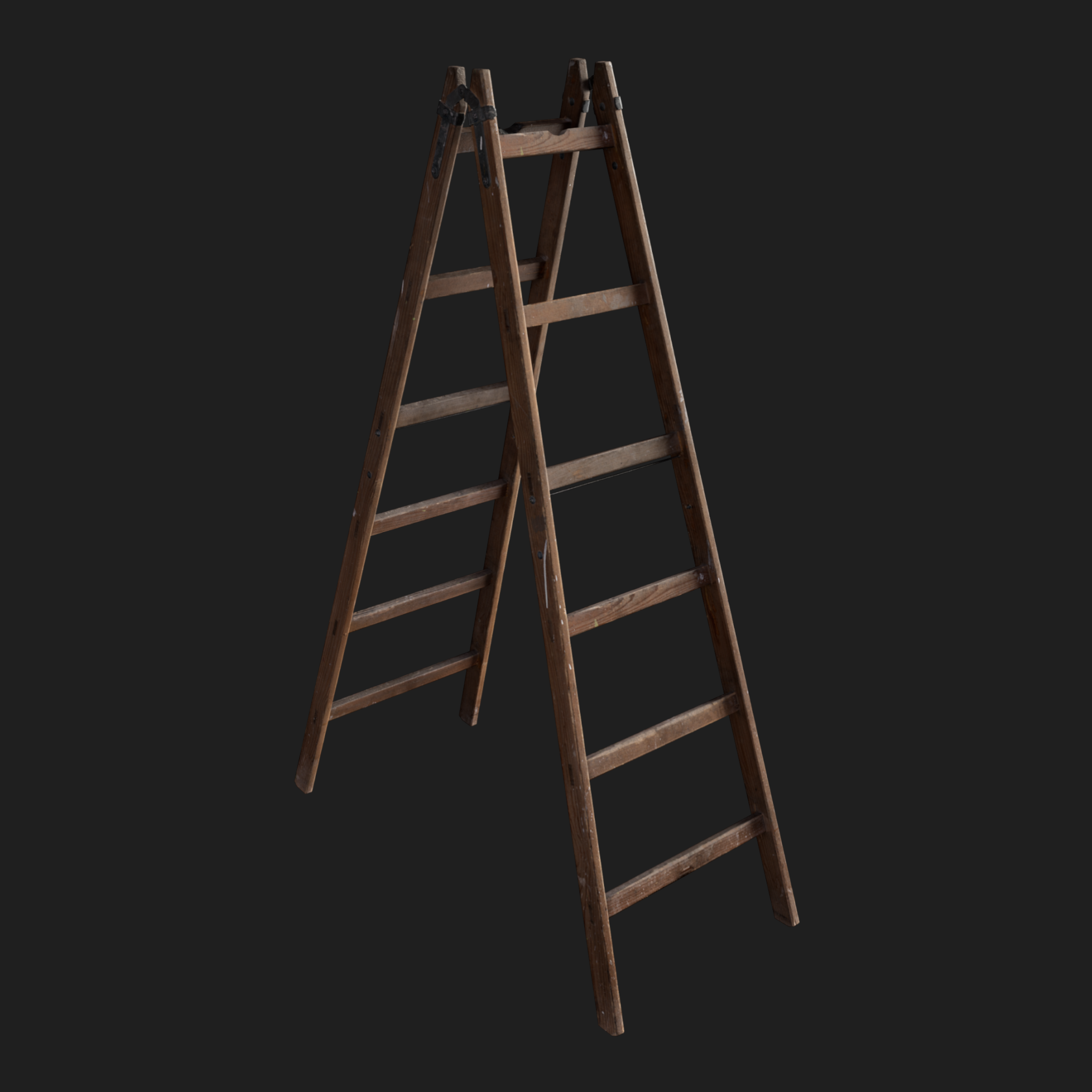 3D Ladder Wood