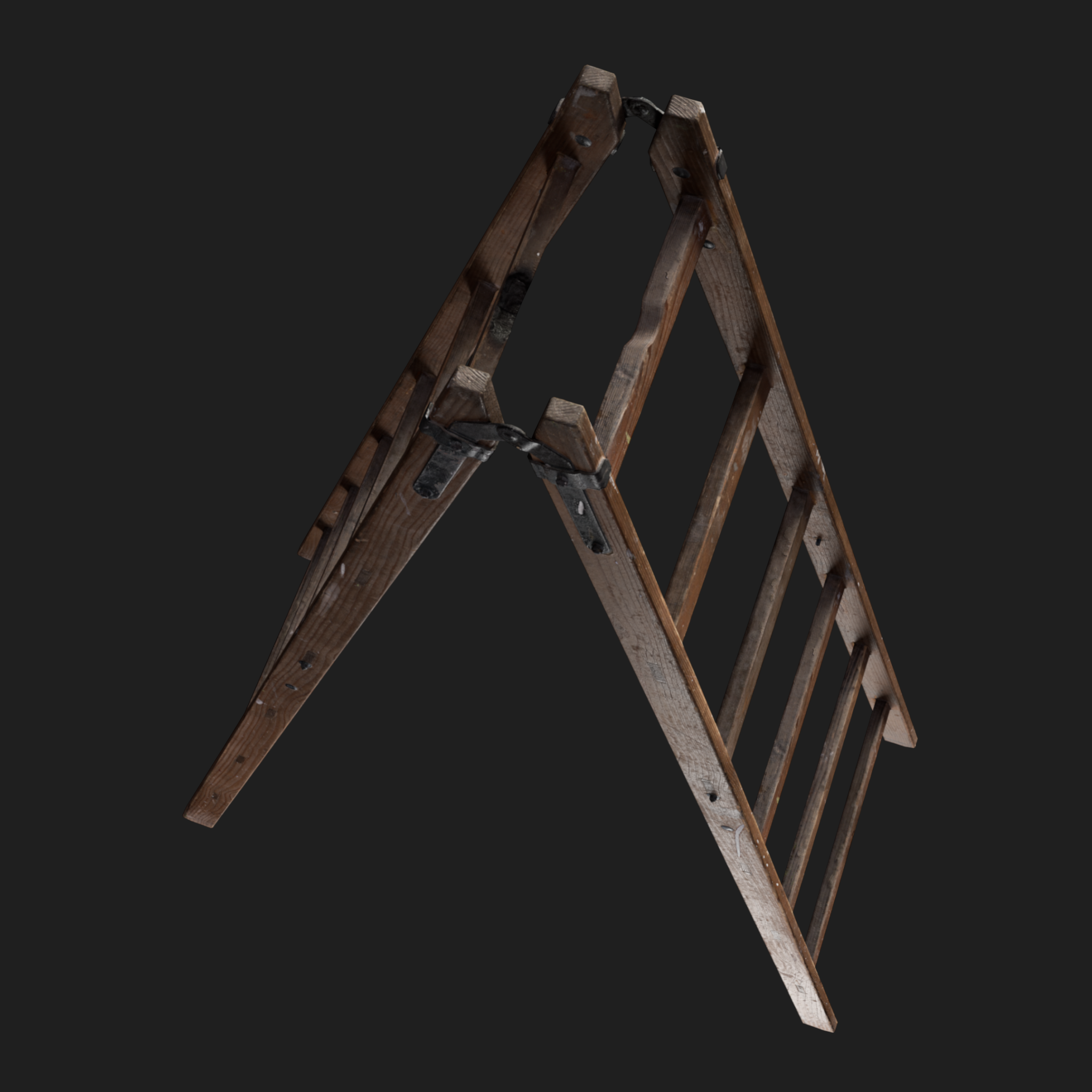 3D Ladder Wood