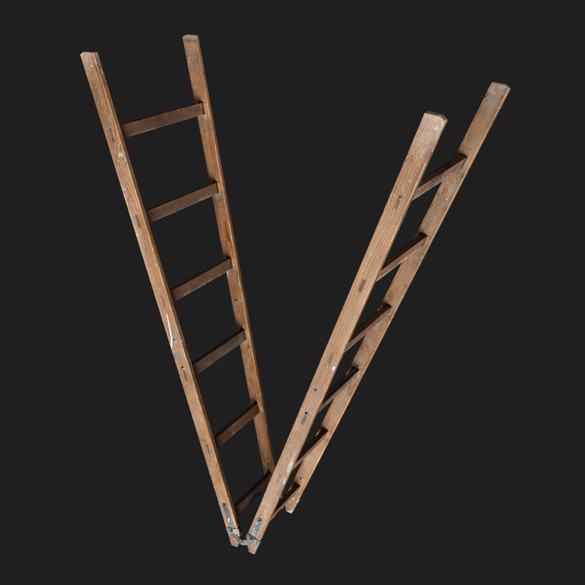 3D Ladder Wood