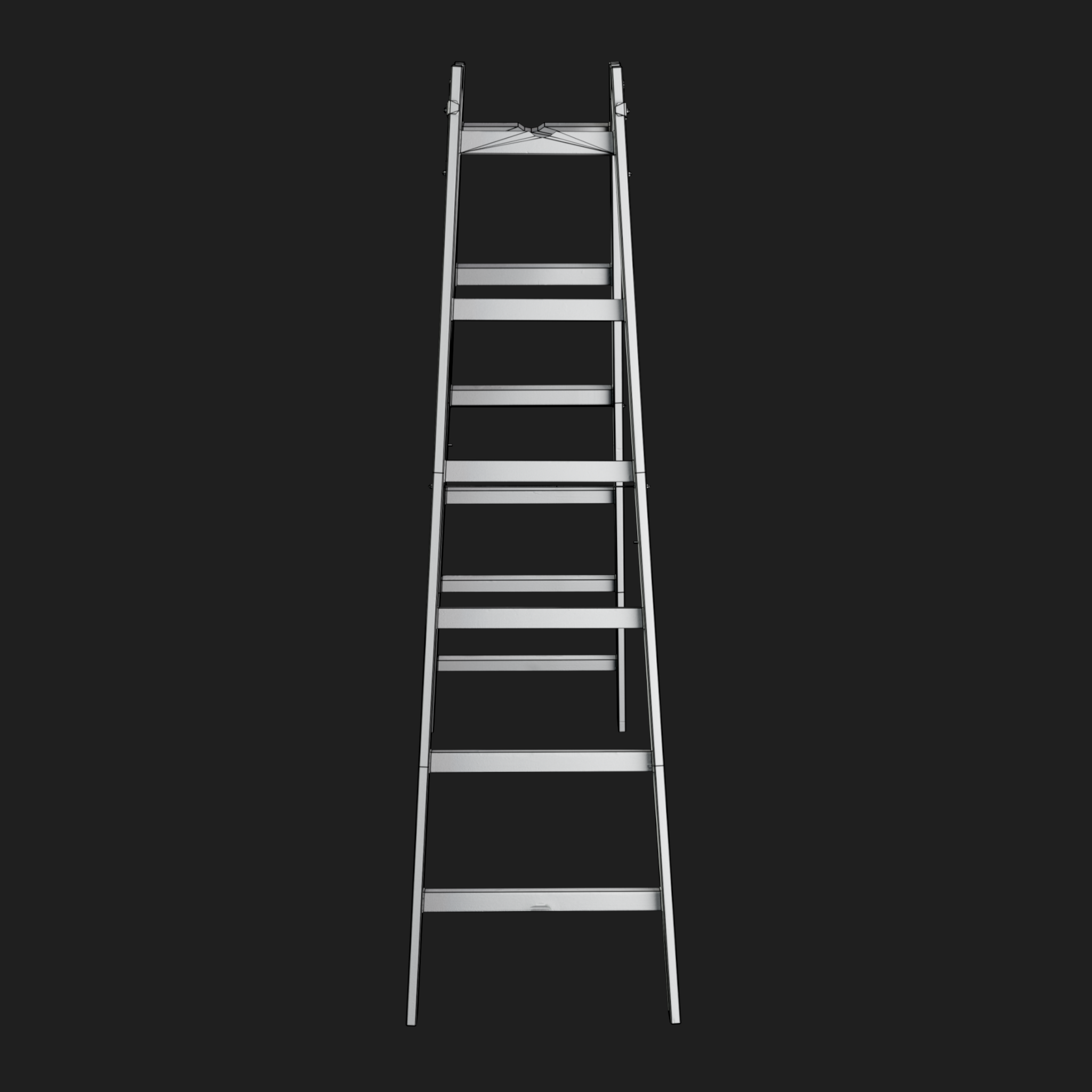 3D Ladder Wood