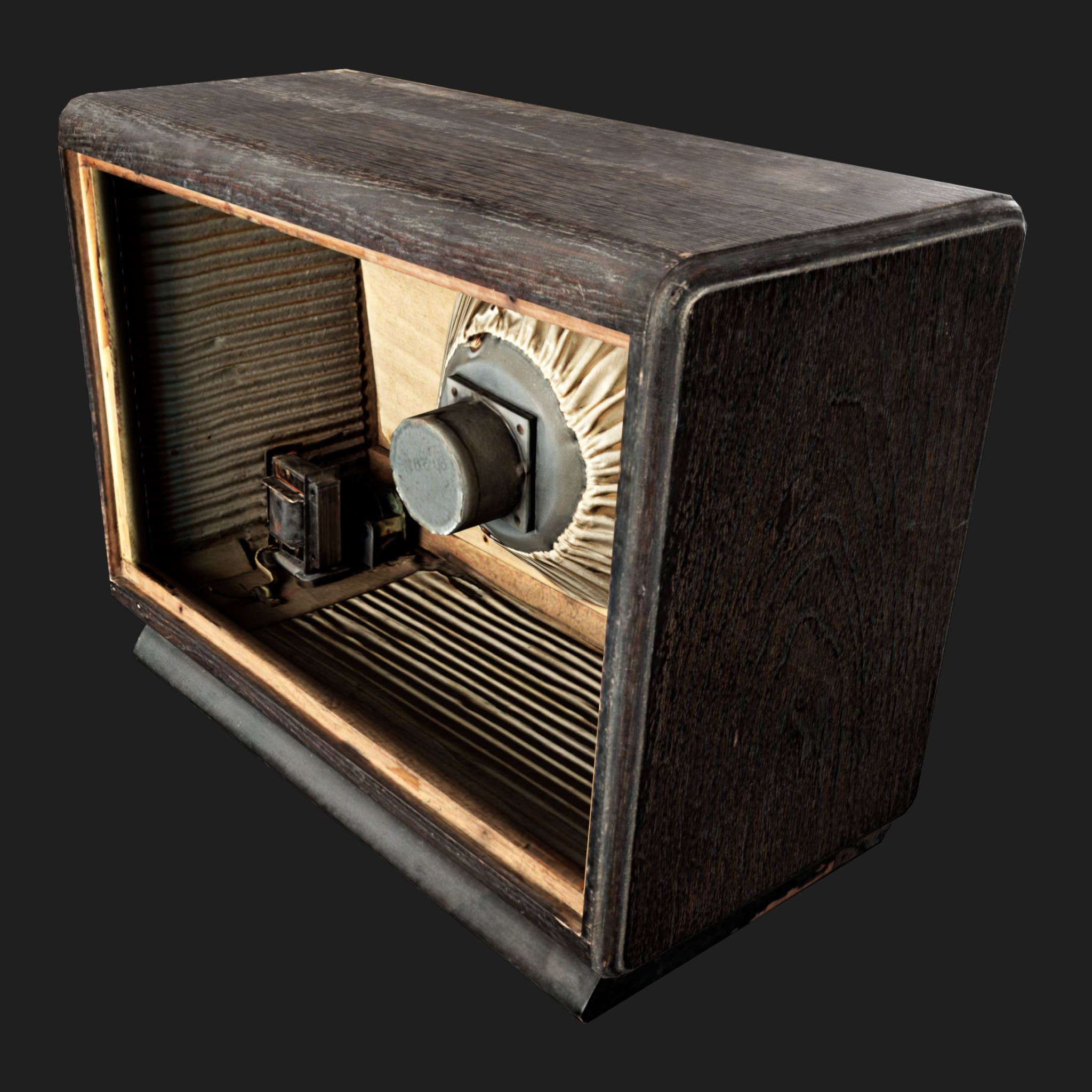 3D Retro Radio