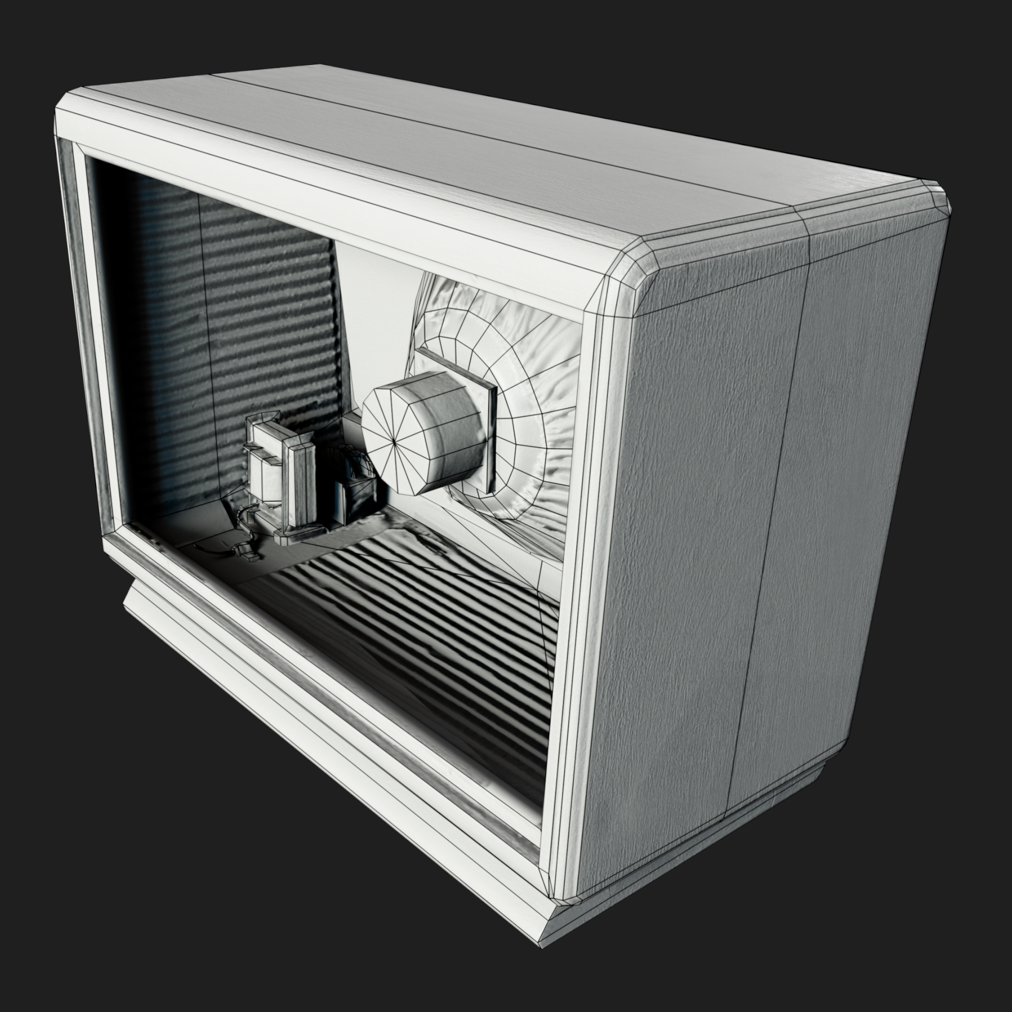 3D Retro Radio