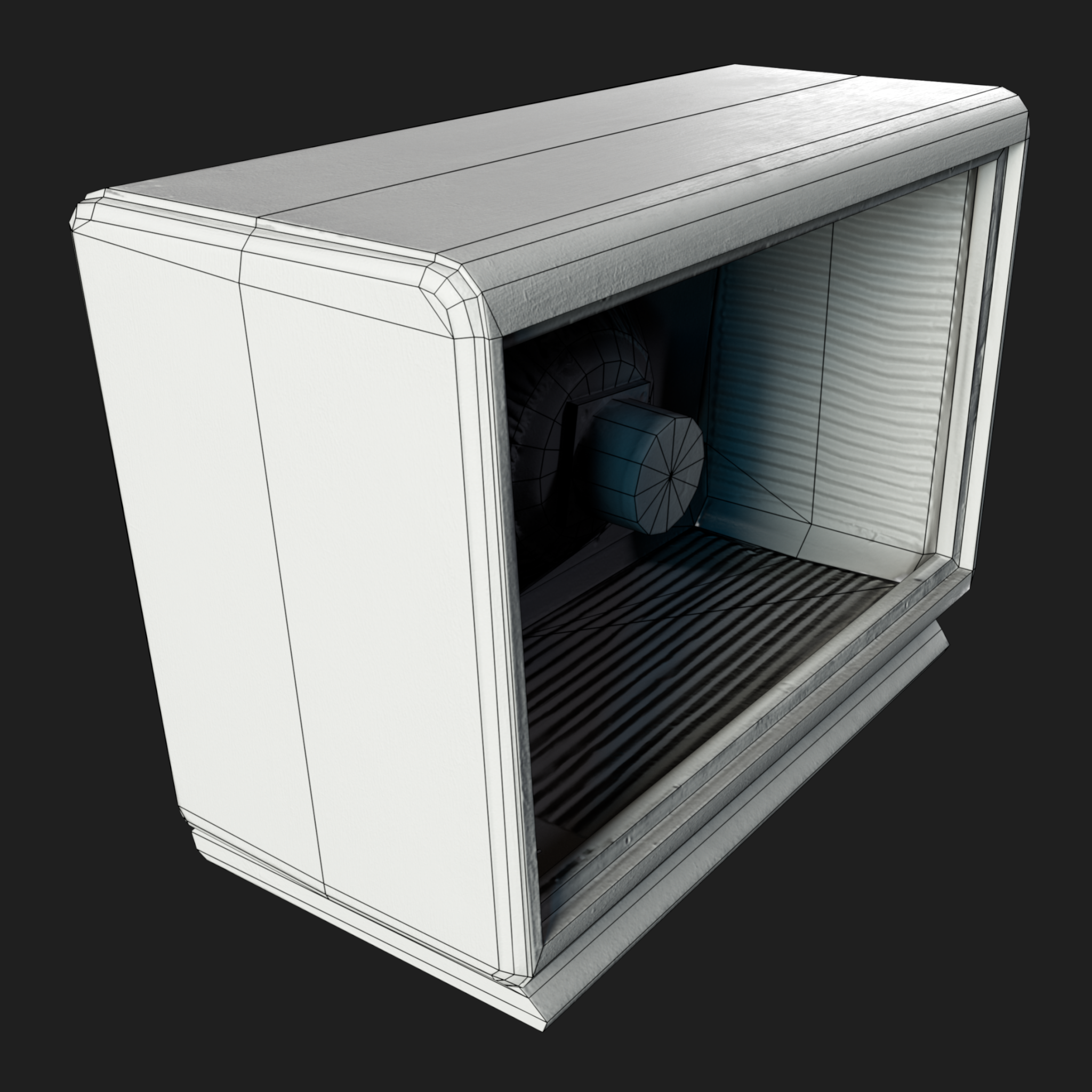 3D Retro Radio