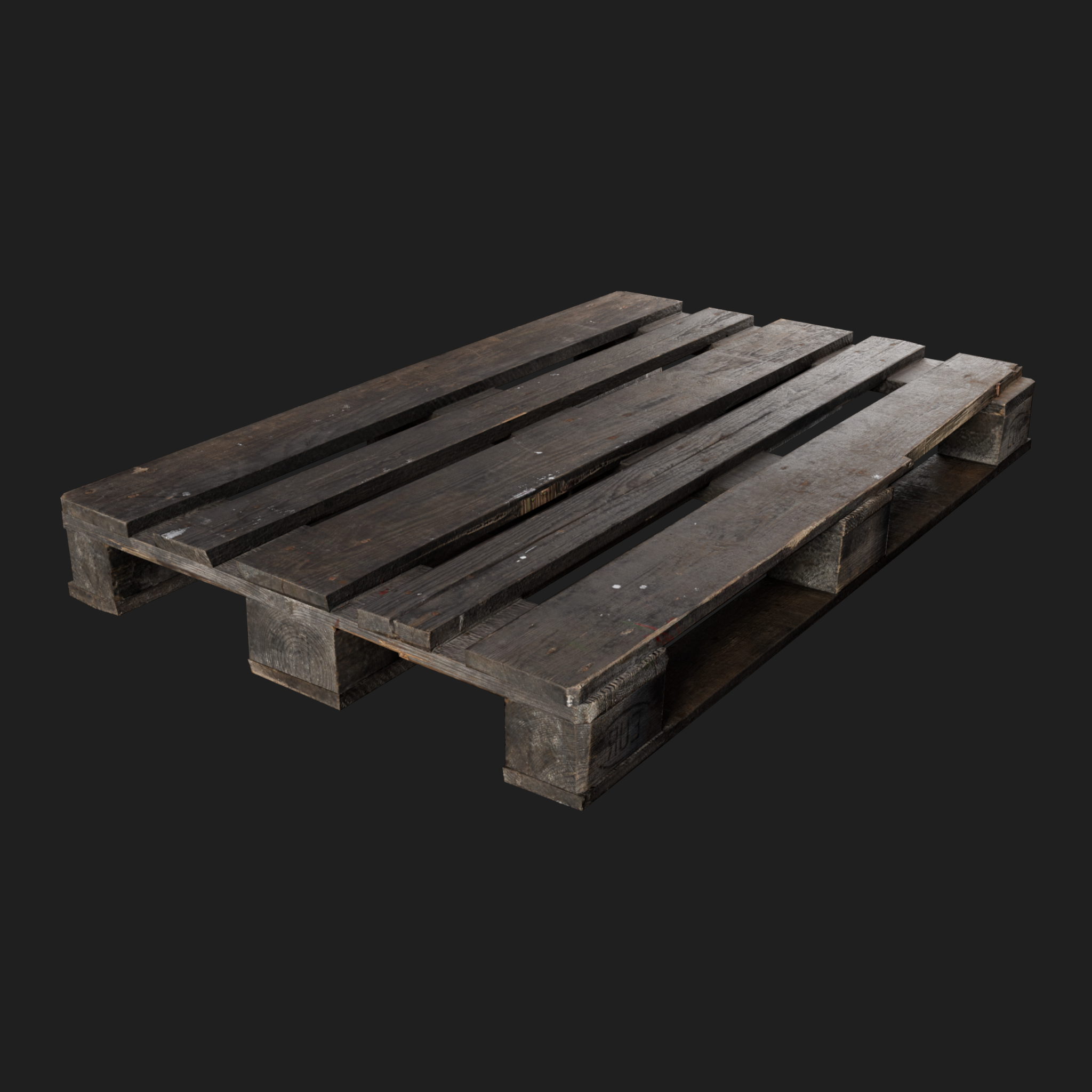 3D Euro Pallet