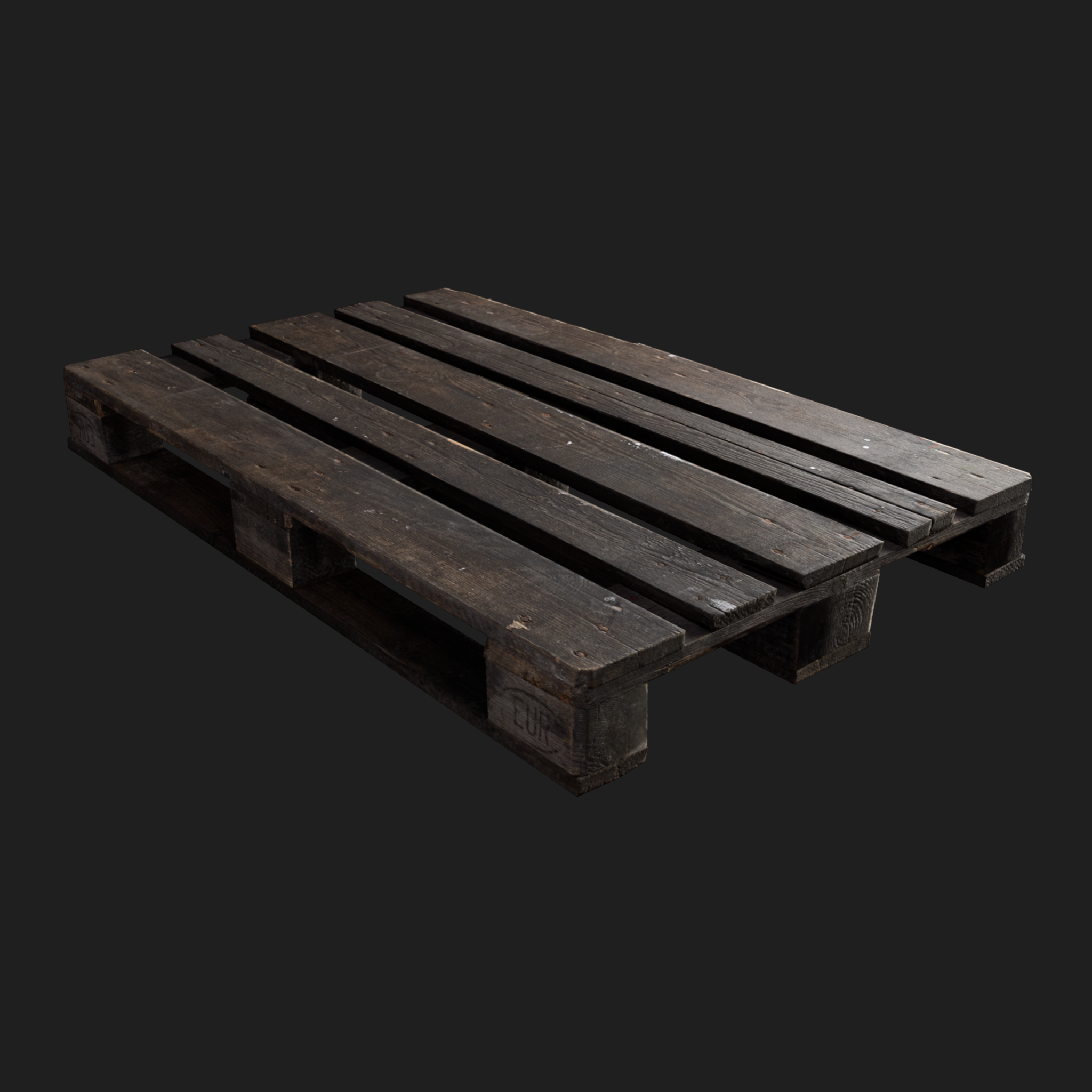 3D Euro Pallet