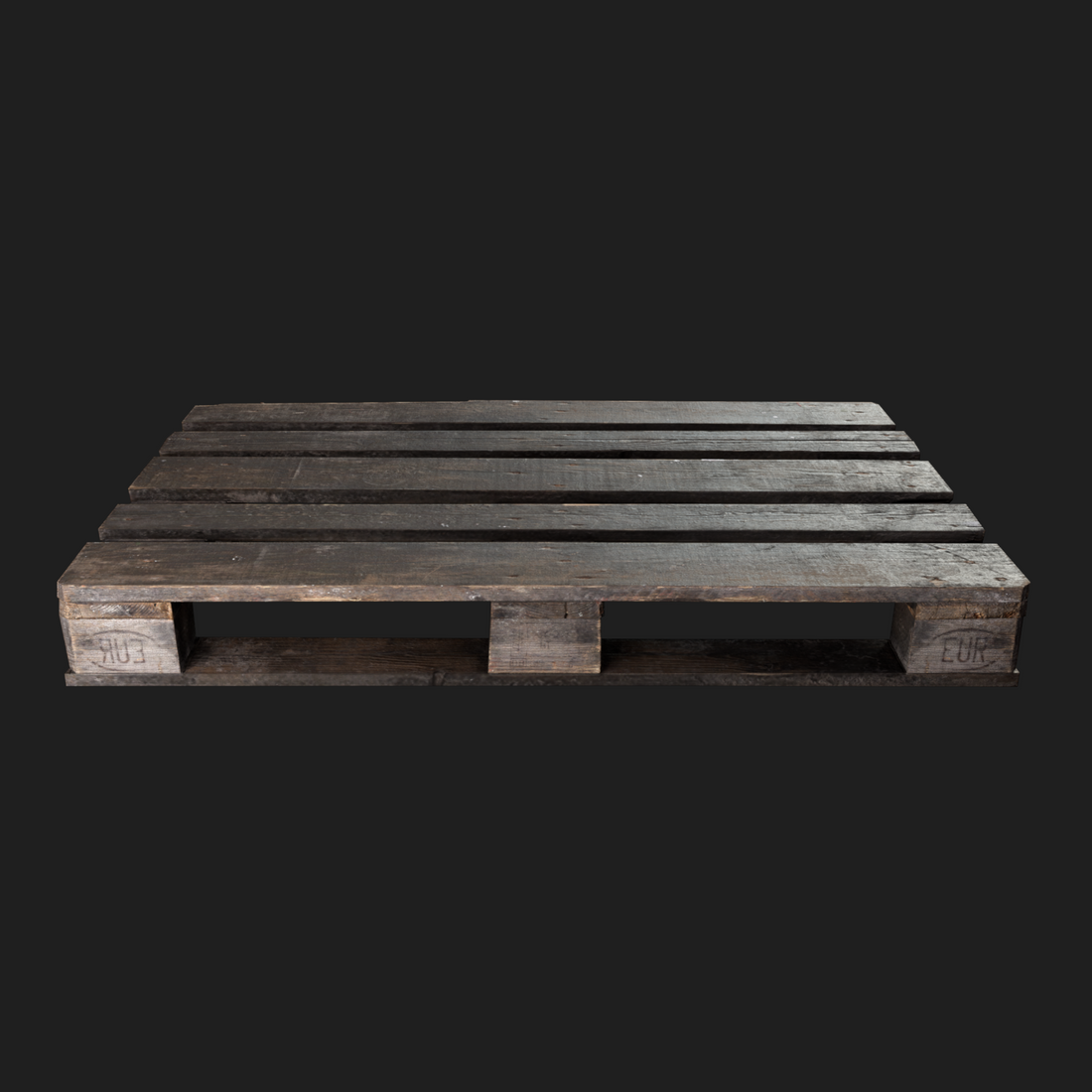 3D Wooden Euro Pallet