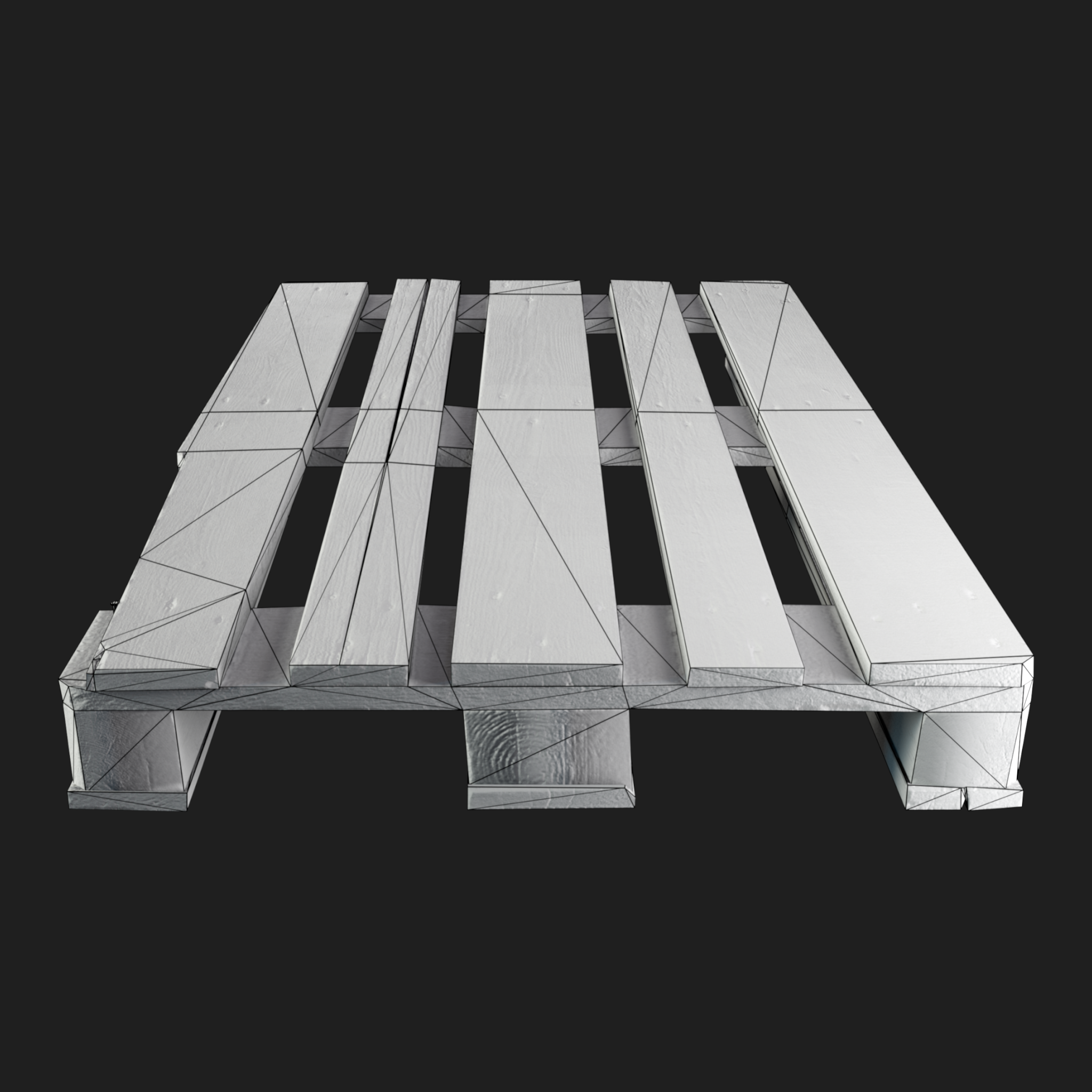 3D Euro Pallet