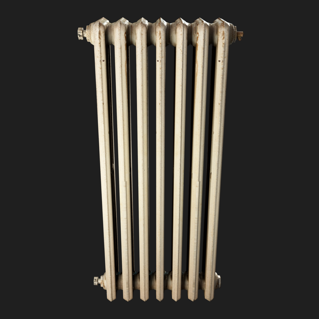 3D Old Iron Radiator
