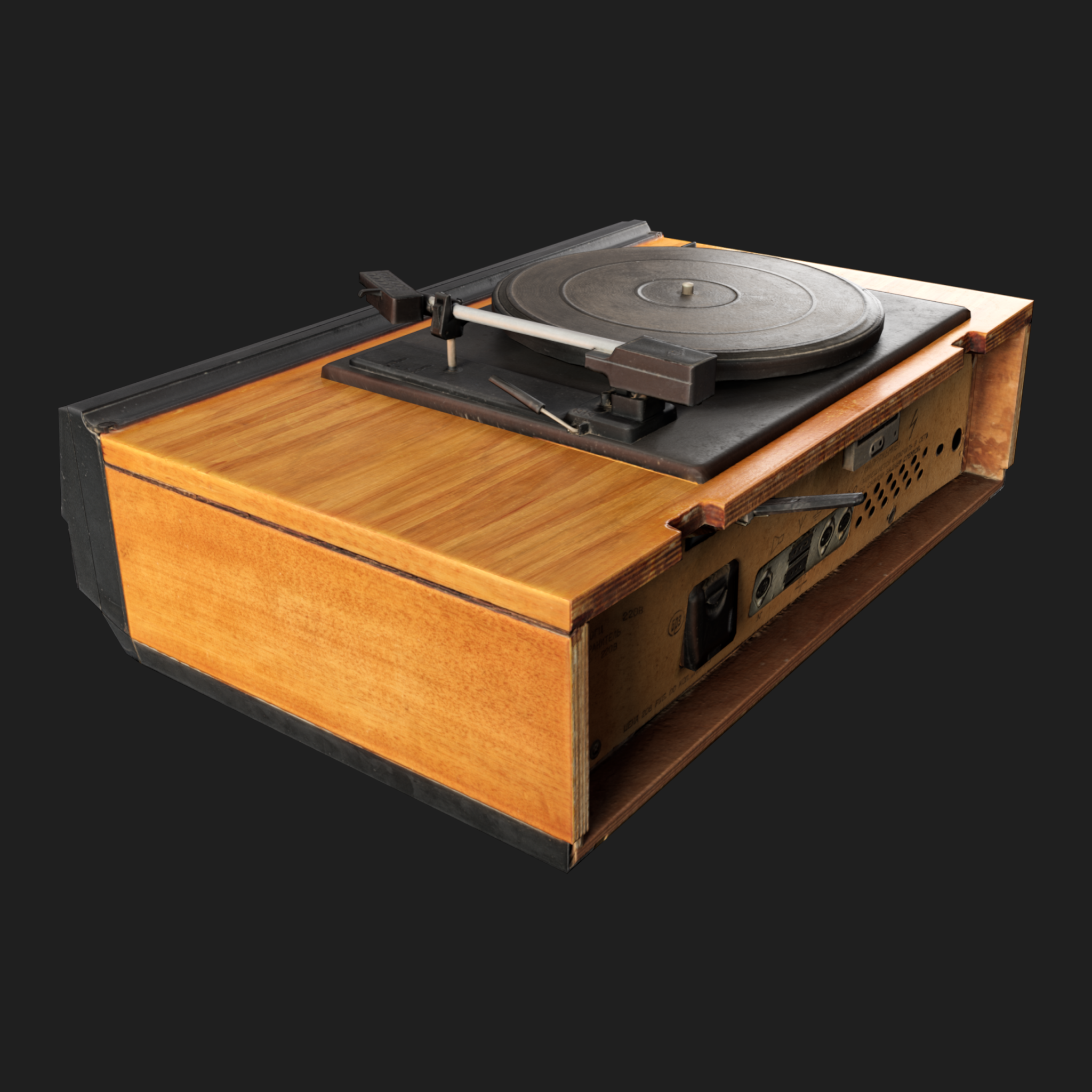 3D Gramophone Radio