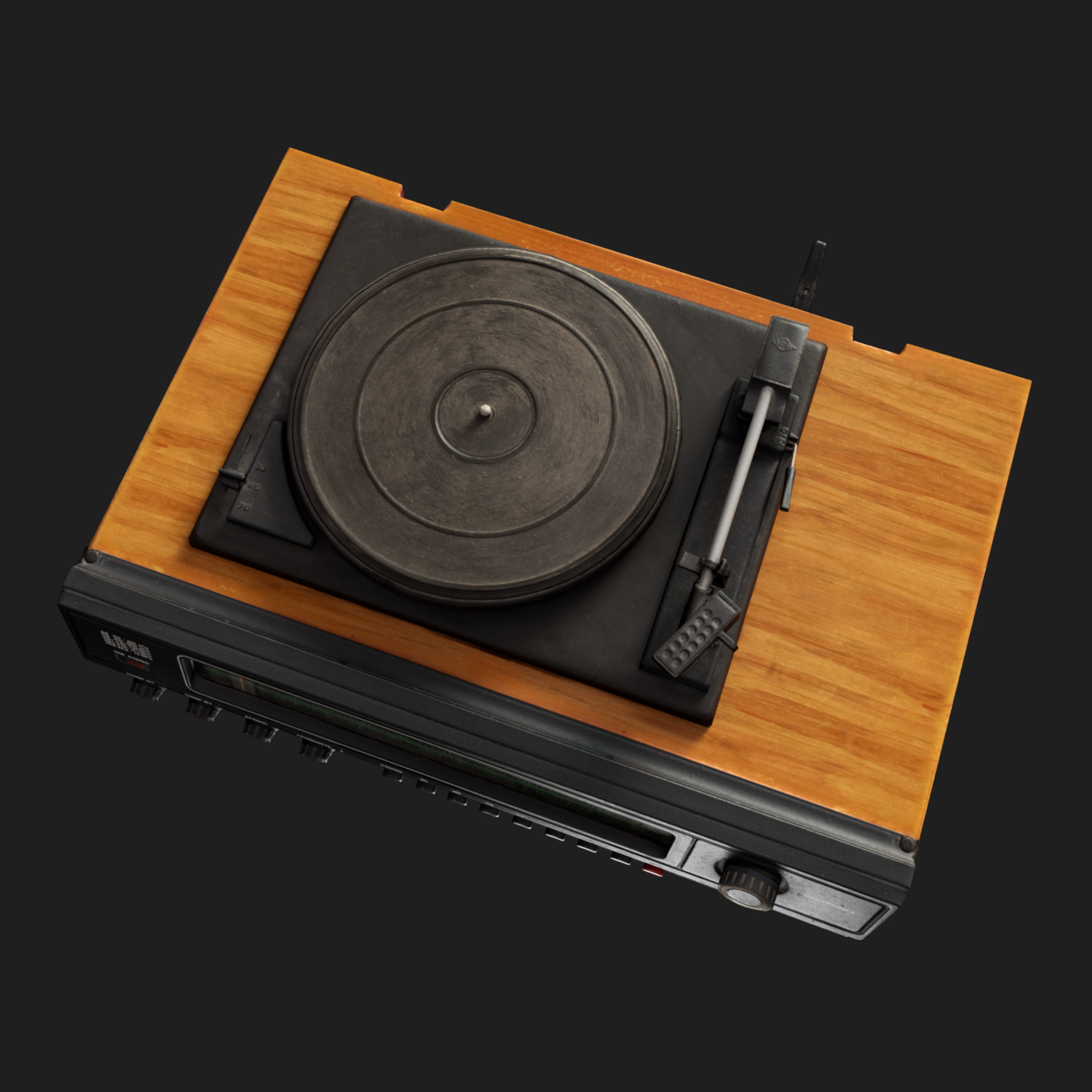 3D Gramophone Radio